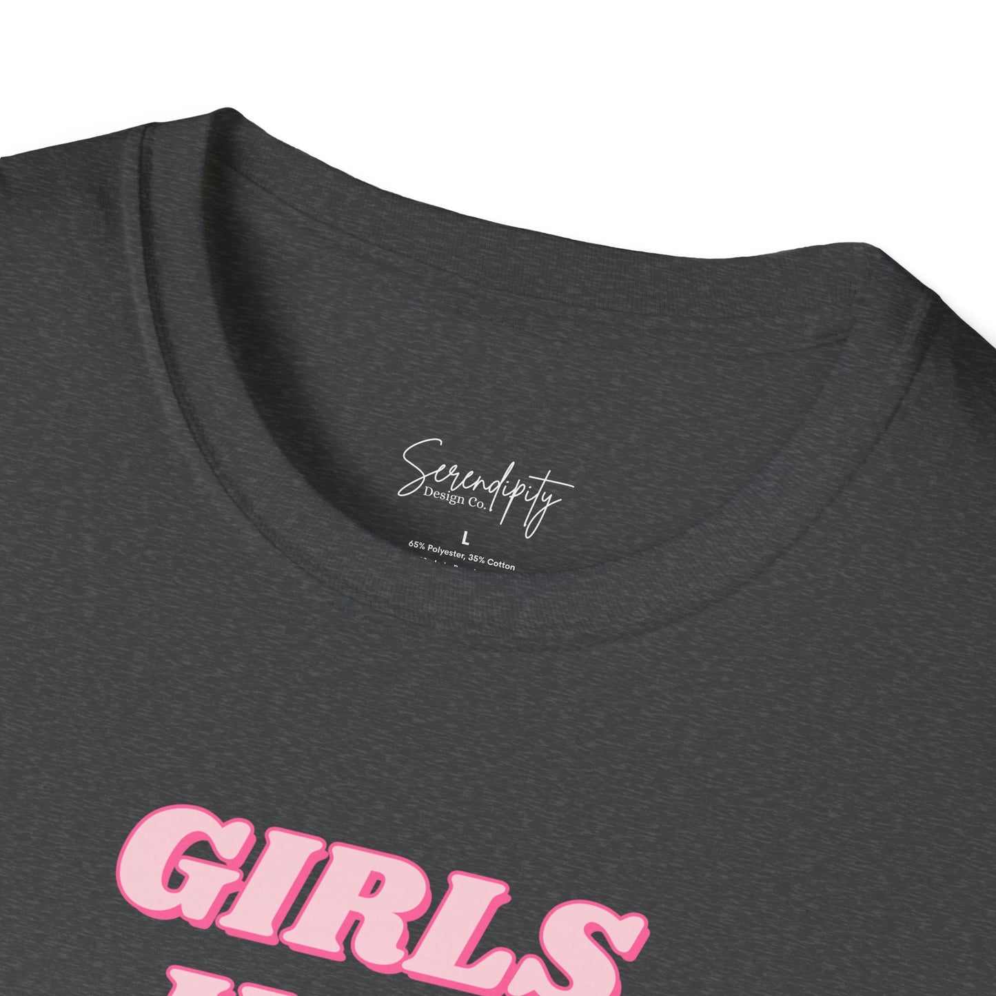 Girls Just Wanna Have Dogs Soft Style Tee