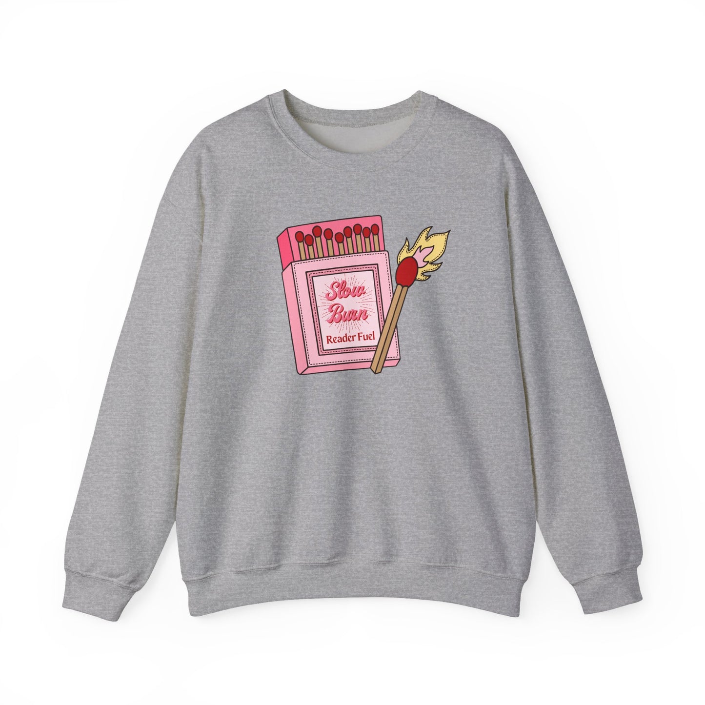 Slow Burn Matches Crewneck Sweatshirt