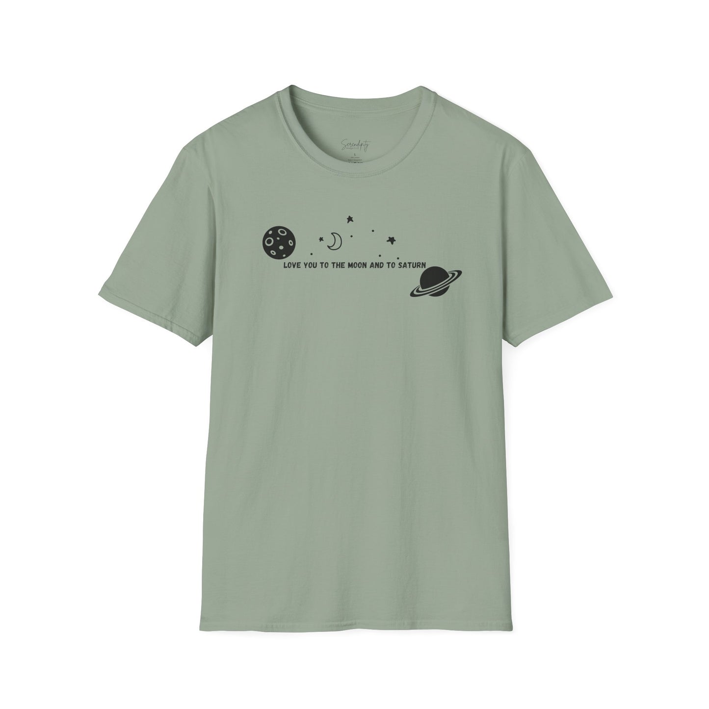 Love You to the Moon and to Saturn Soft Style Tee