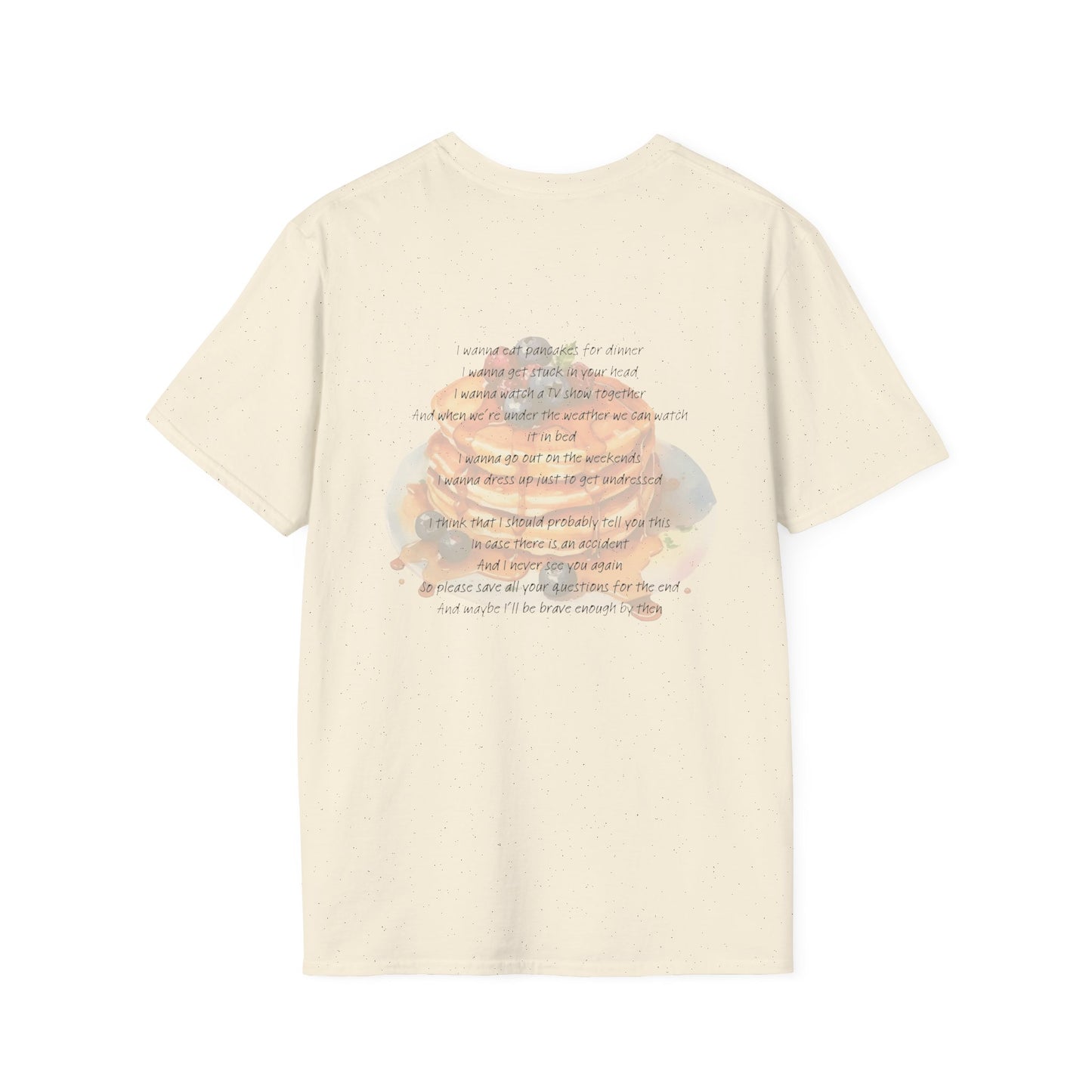 Pancakes for Dinner Soft Style Tee
