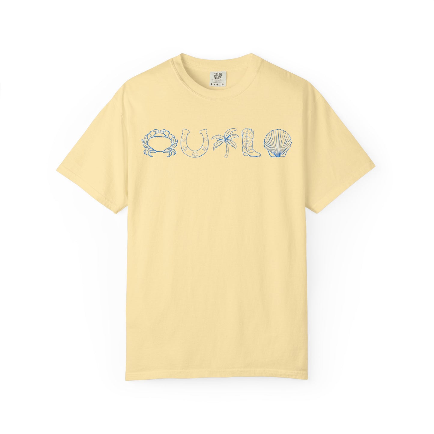 Coastal Cowgirl Comfort Colors Tee