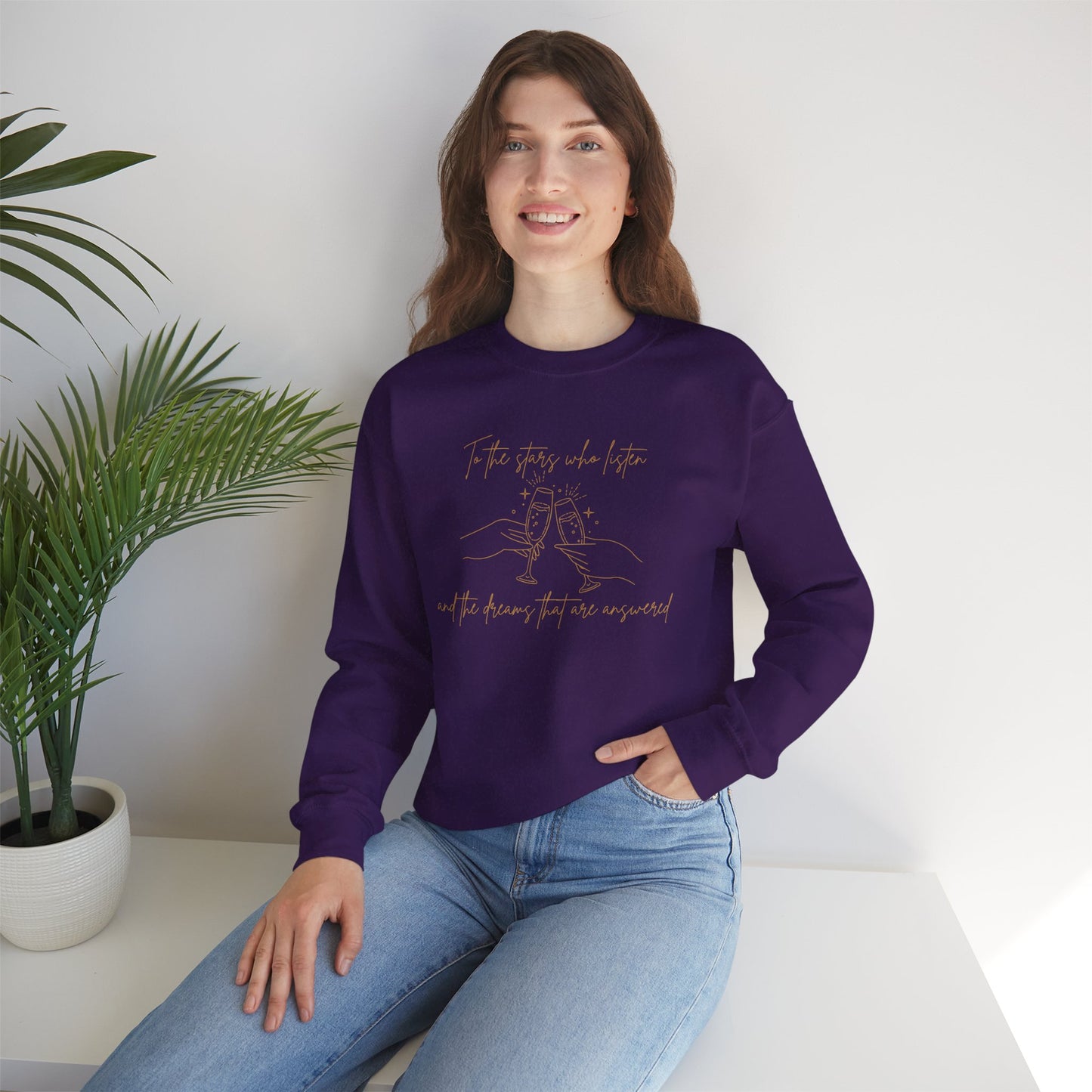 To The Stars Who Listen Crewneck Sweatshirt