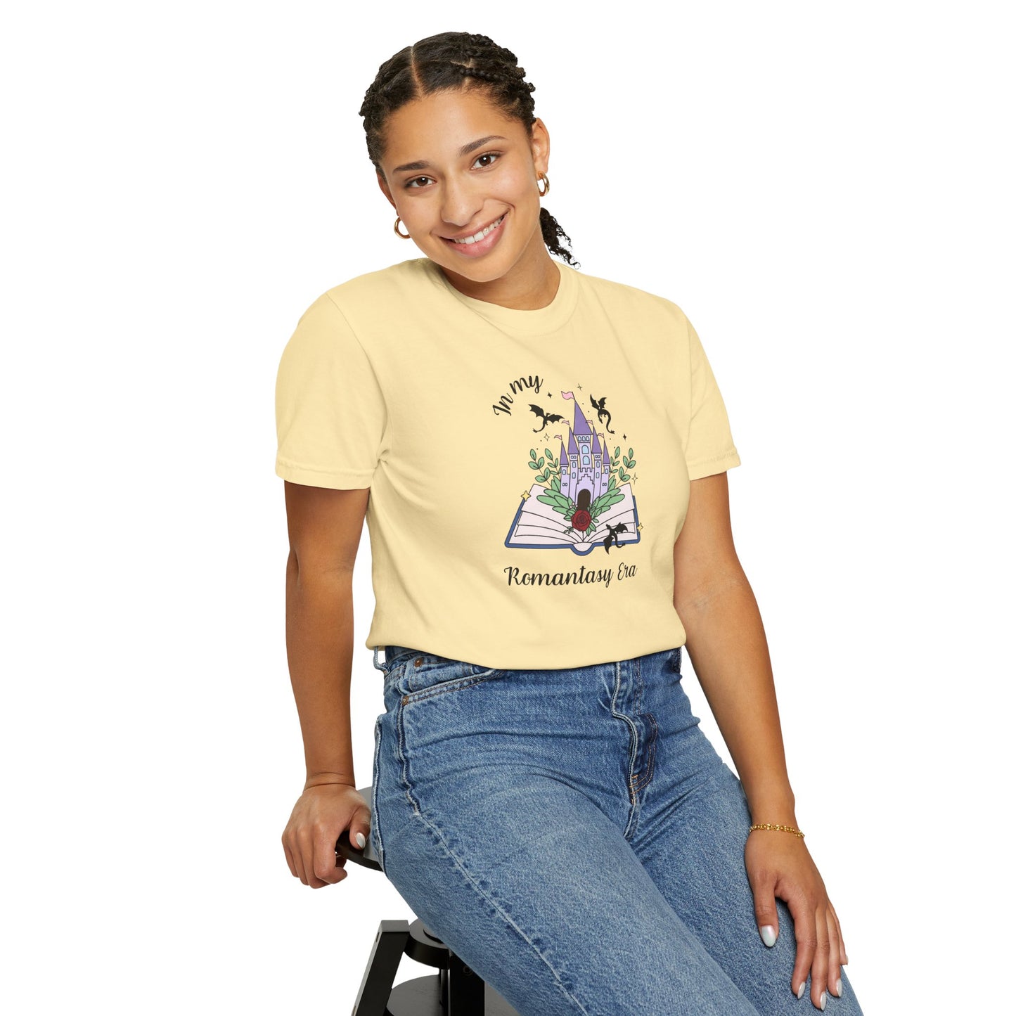 In My Romantasy Era Comfort Colors Tee