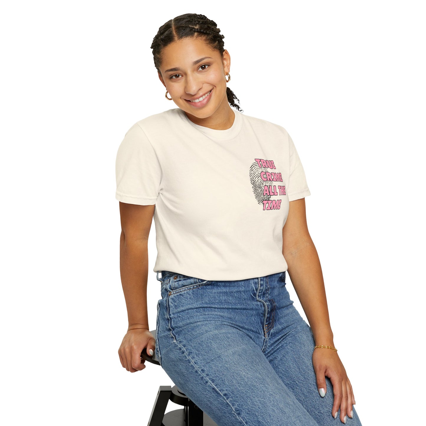 True Crime All The Time Comfort Colors Tee
