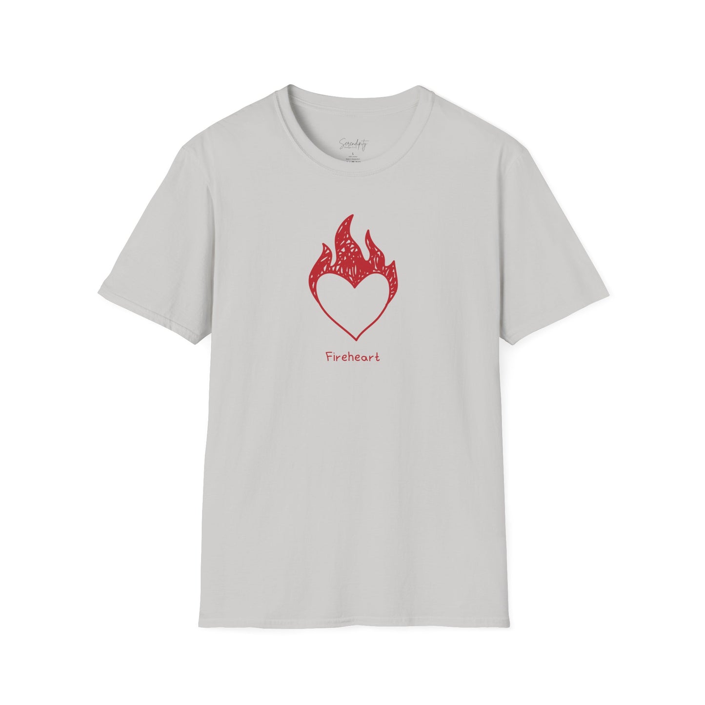Fireheart Hand-drawn Soft Style Tee