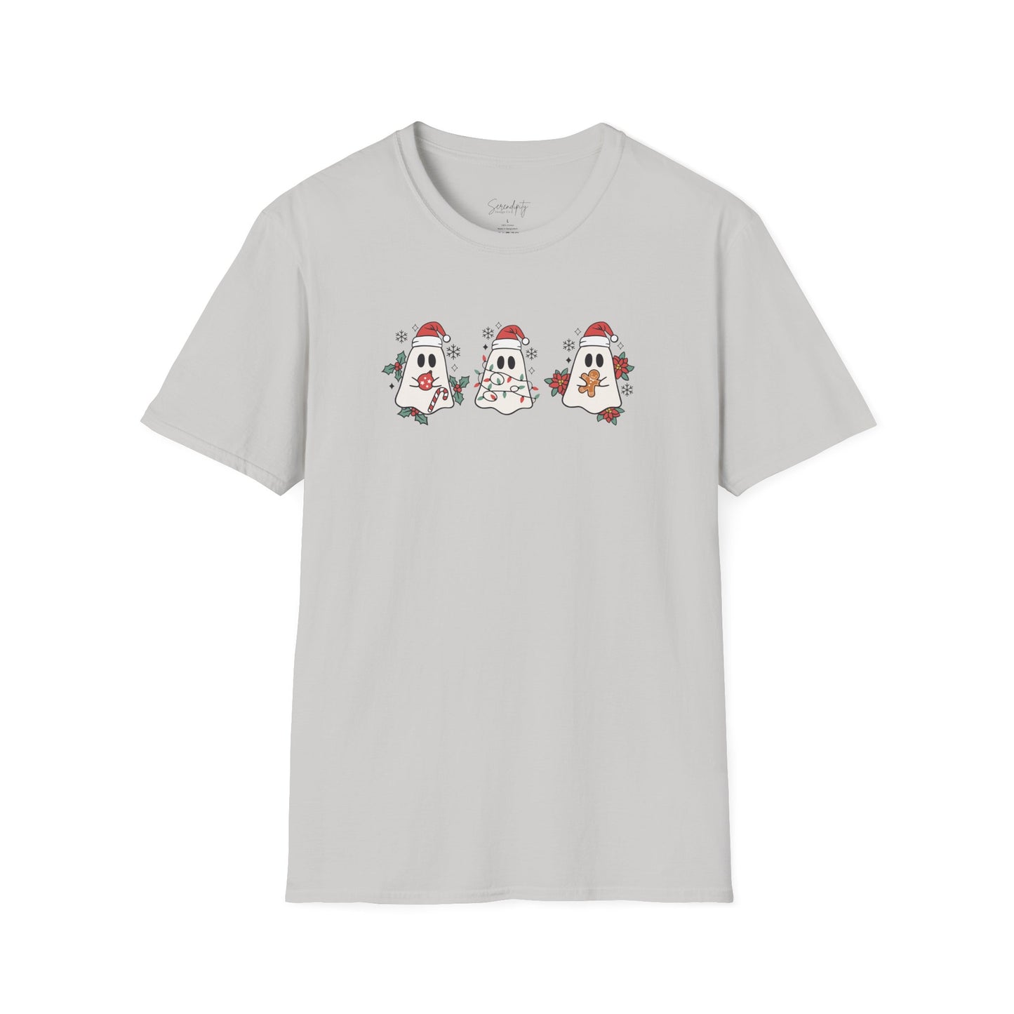 Christmas Ghosties Soft Style Tee