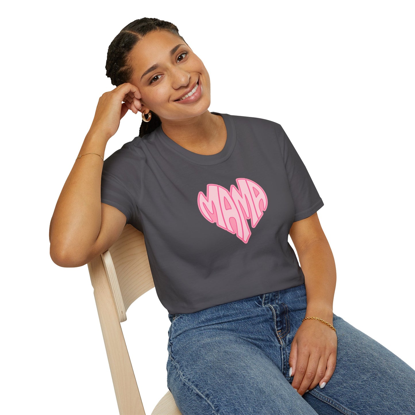 Mama Heart Soft Style Tee