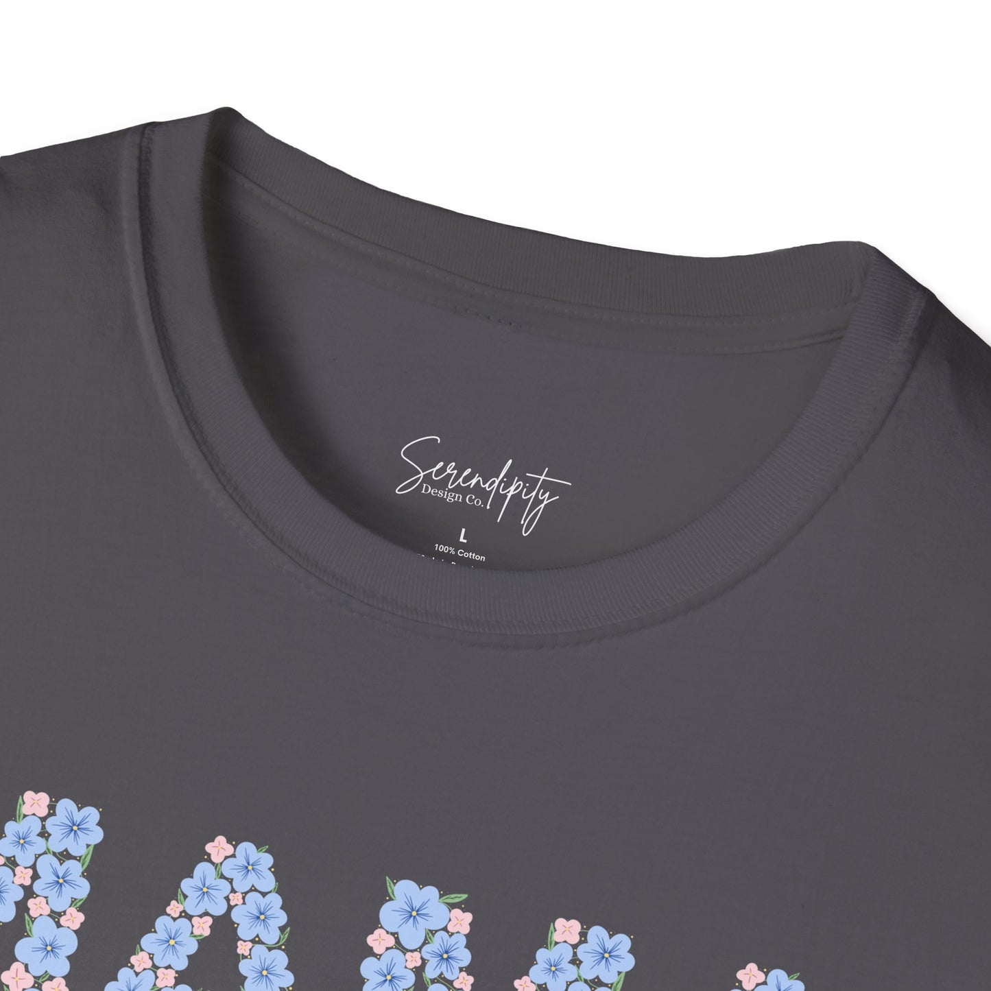Mama Floral Soft Style Tee