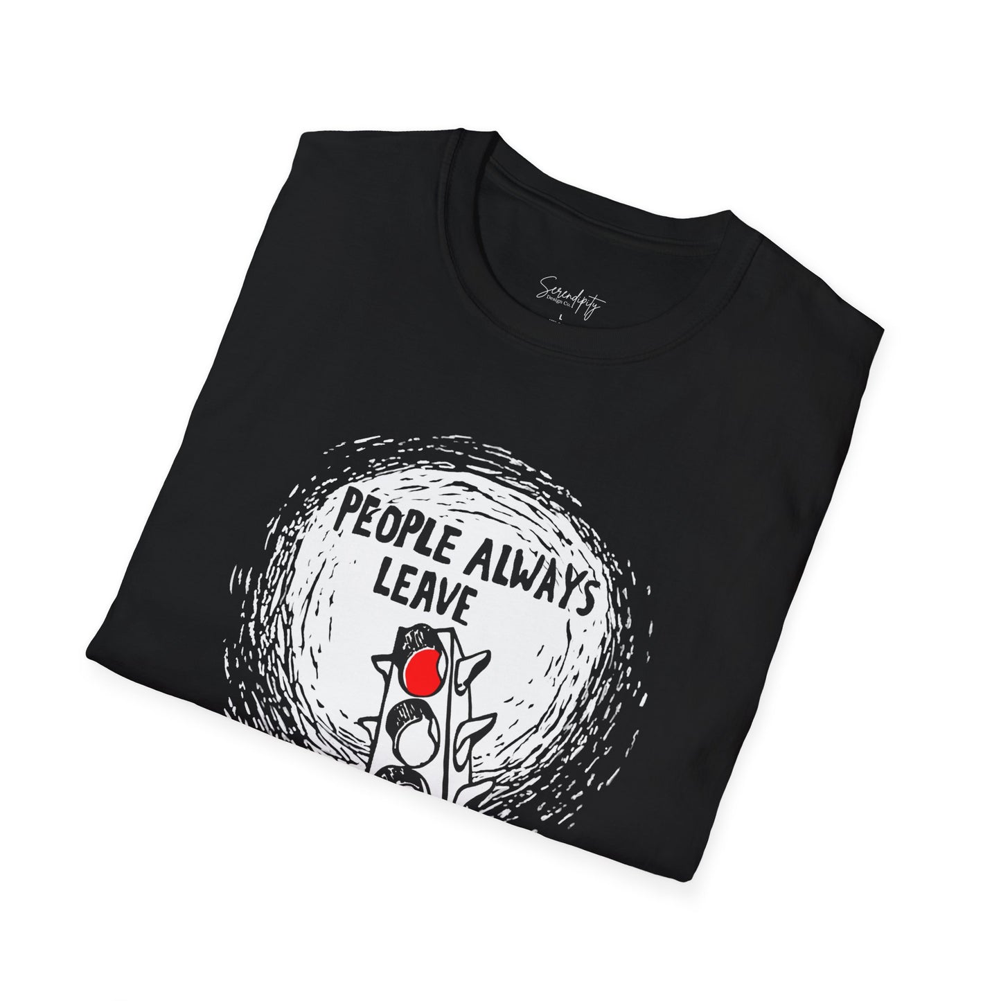 People Always Leave Soft Style Tee