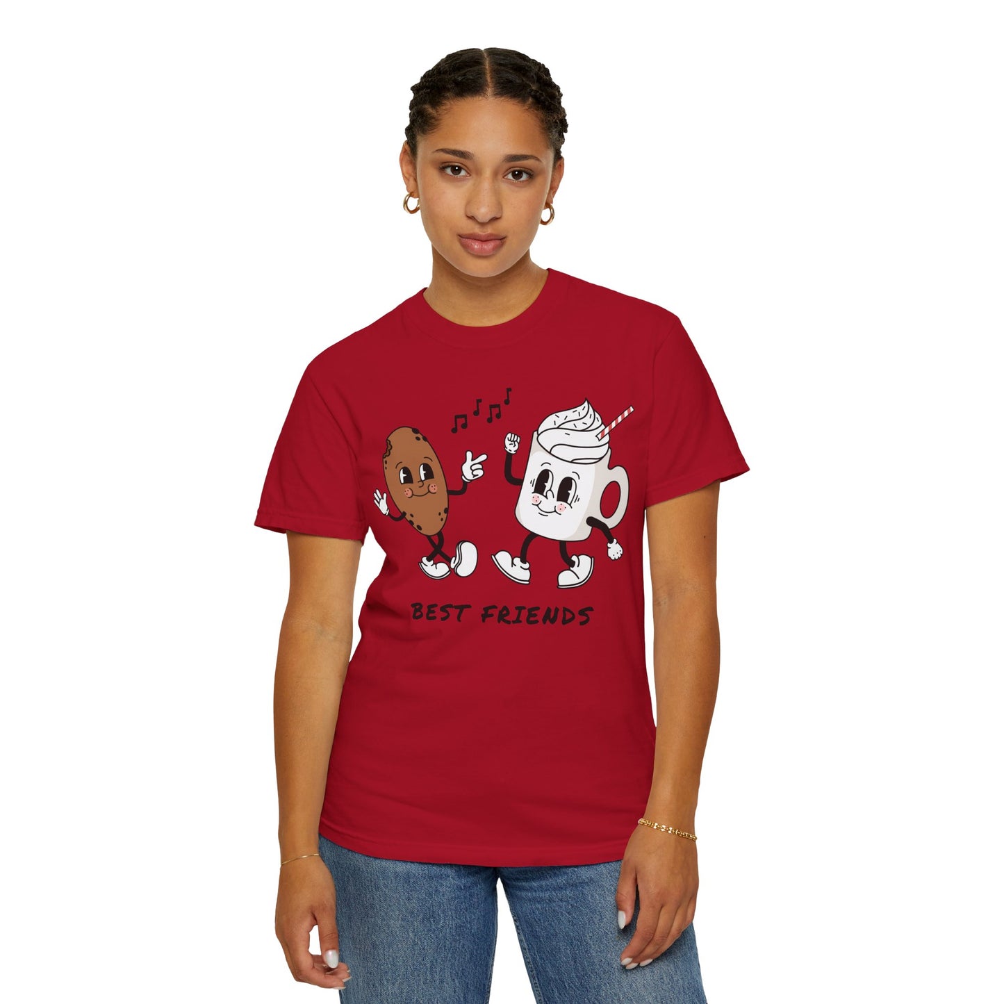 Cookies & Milk Best Friends Comfort Colors Tee