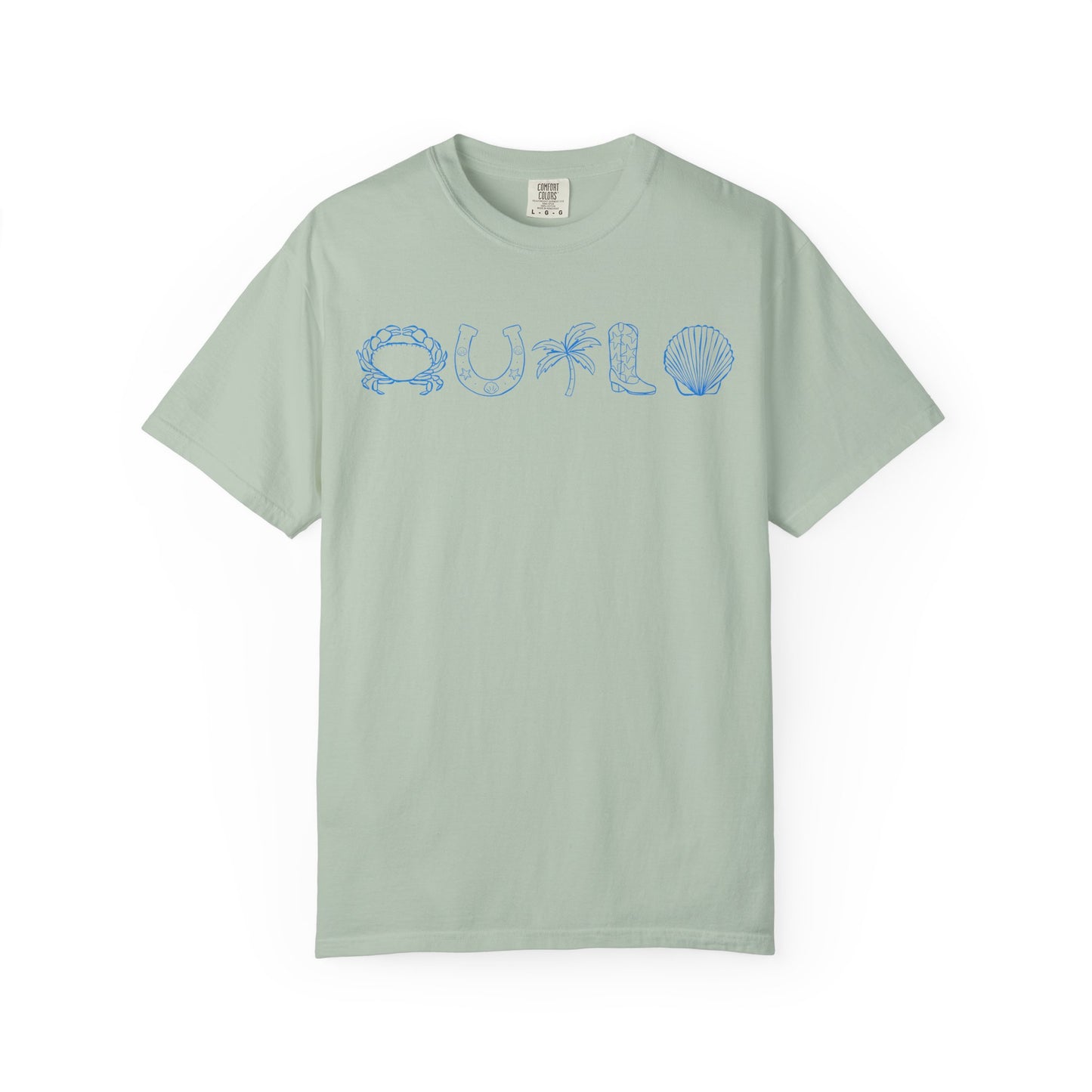 Coastal Cowgirl Comfort Colors Tee