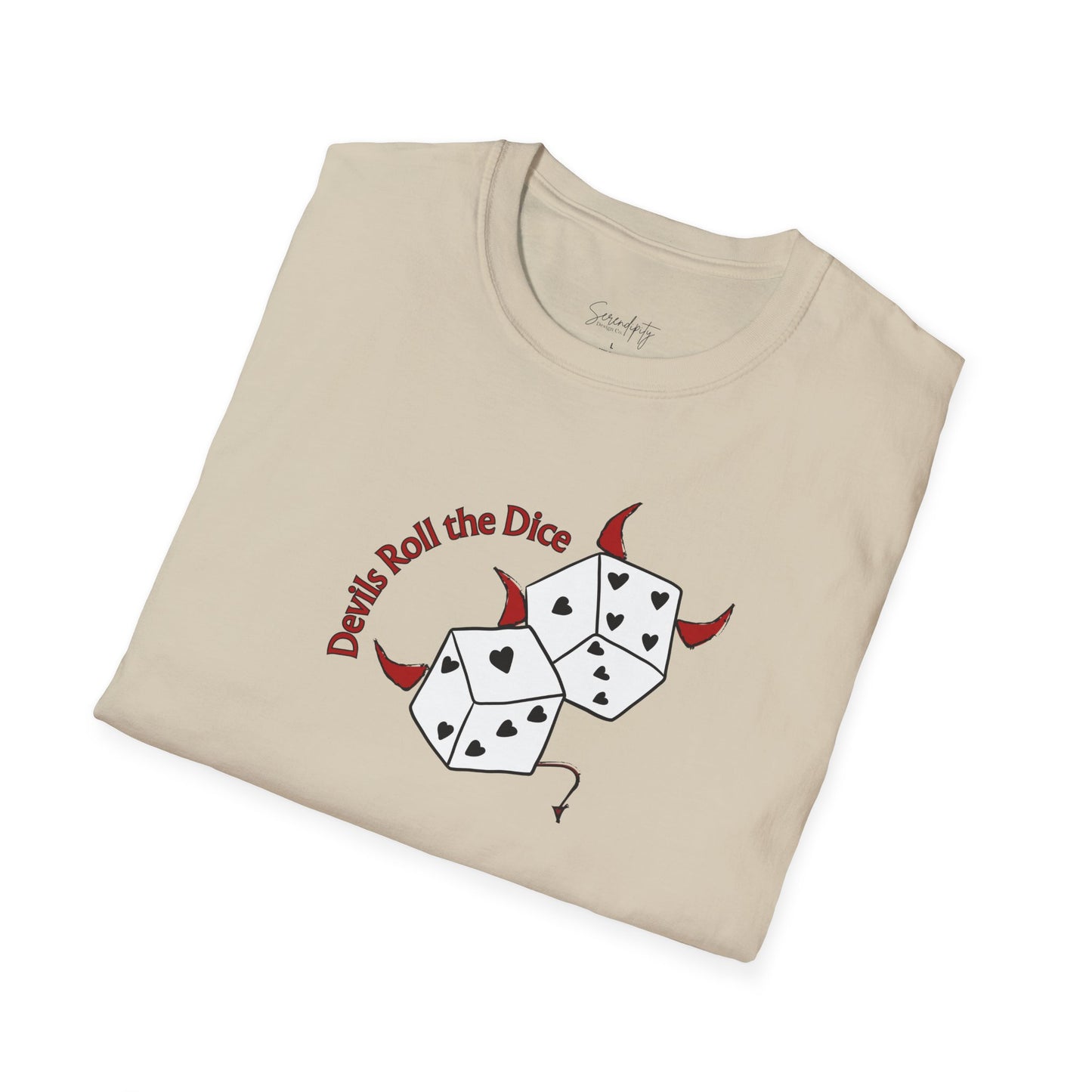 Devils Roll The Dice Soft Style Tee