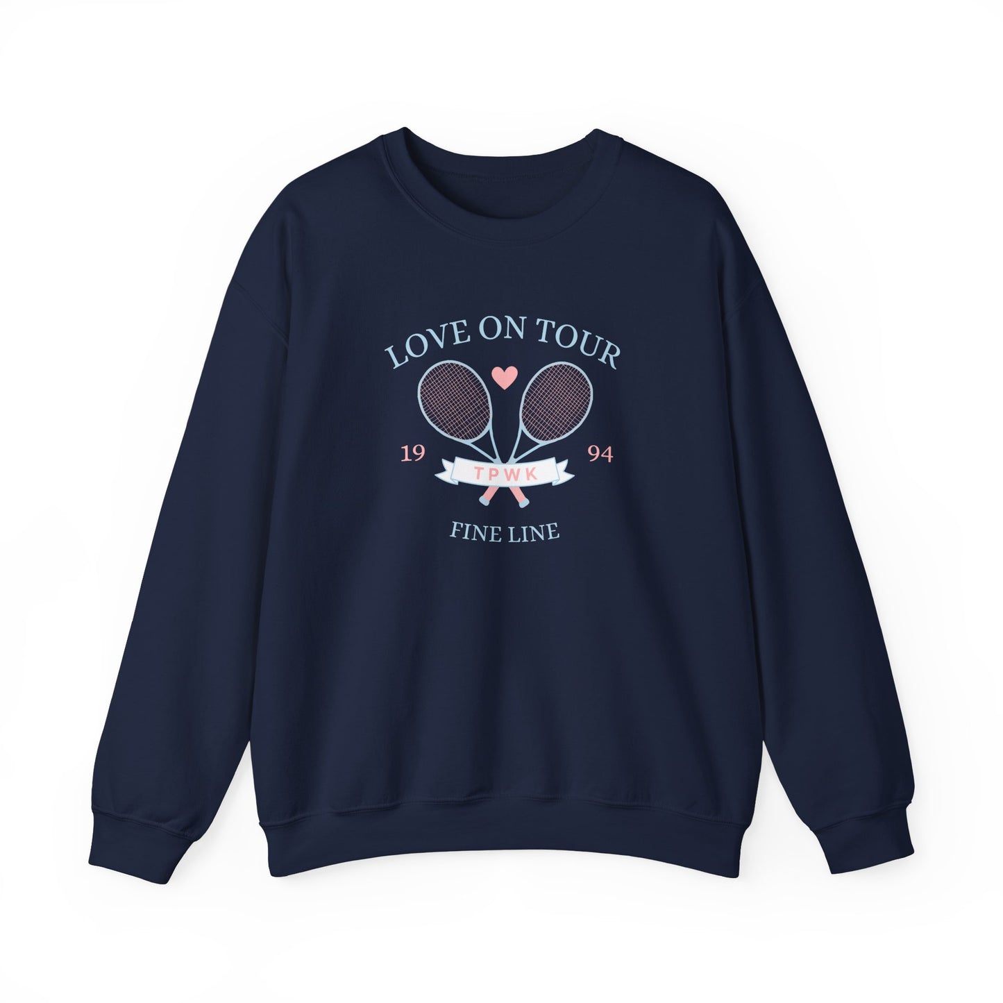 Fine Line Tennis Club Unisex Crewneck
