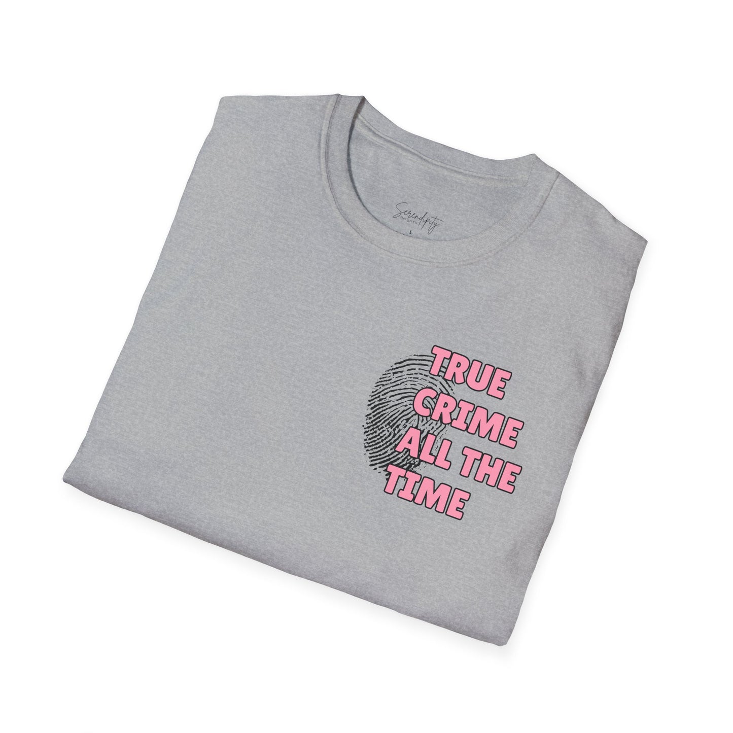 True Crime All The Time Soft Style Tee