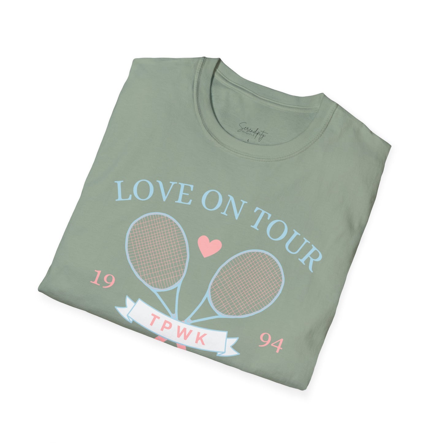 Love On Tour Tennis Club Soft Style Tee
