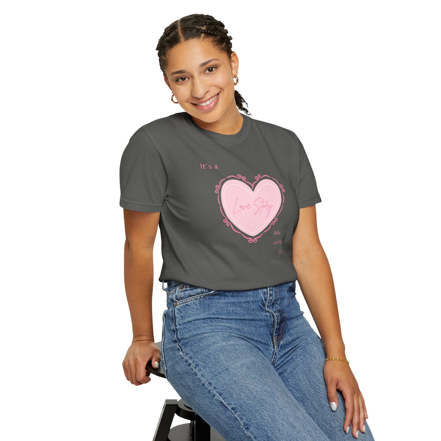 Love Story Coquette Comfort Colors Tee