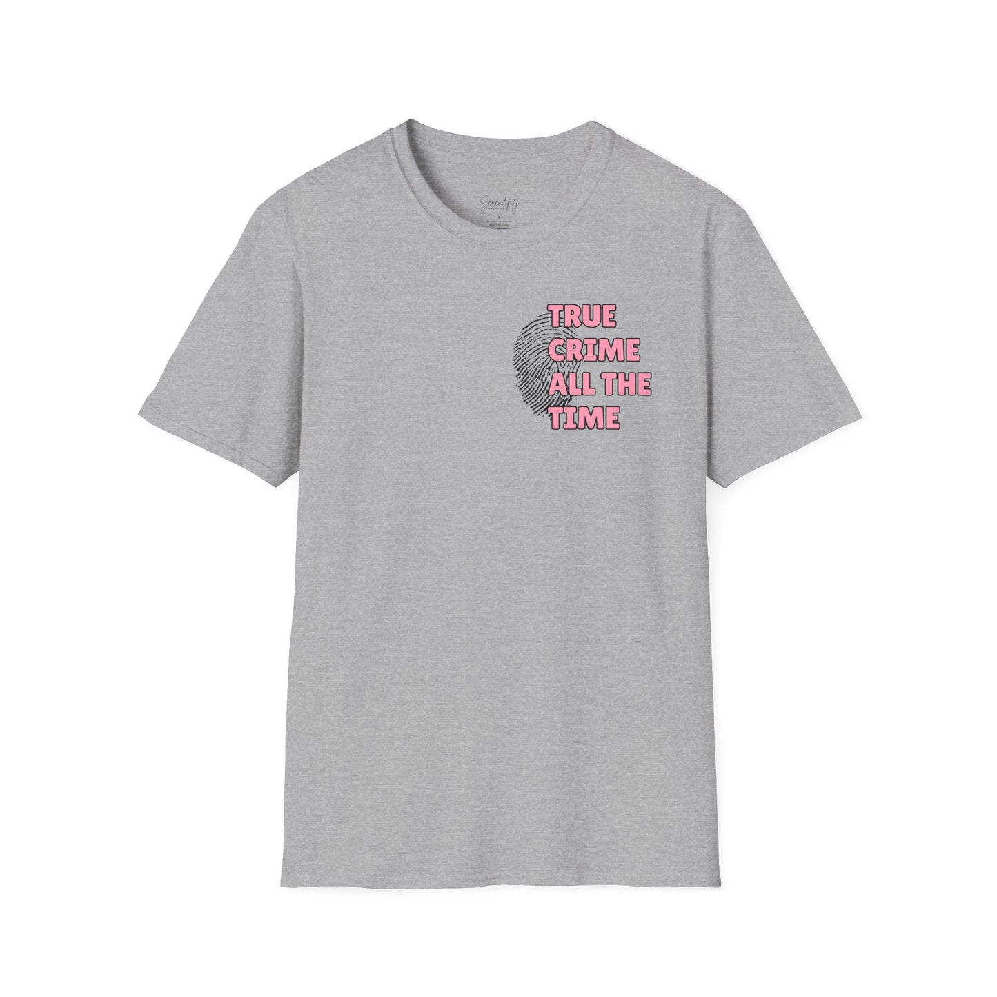 True Crime All The Time Soft Style Tee