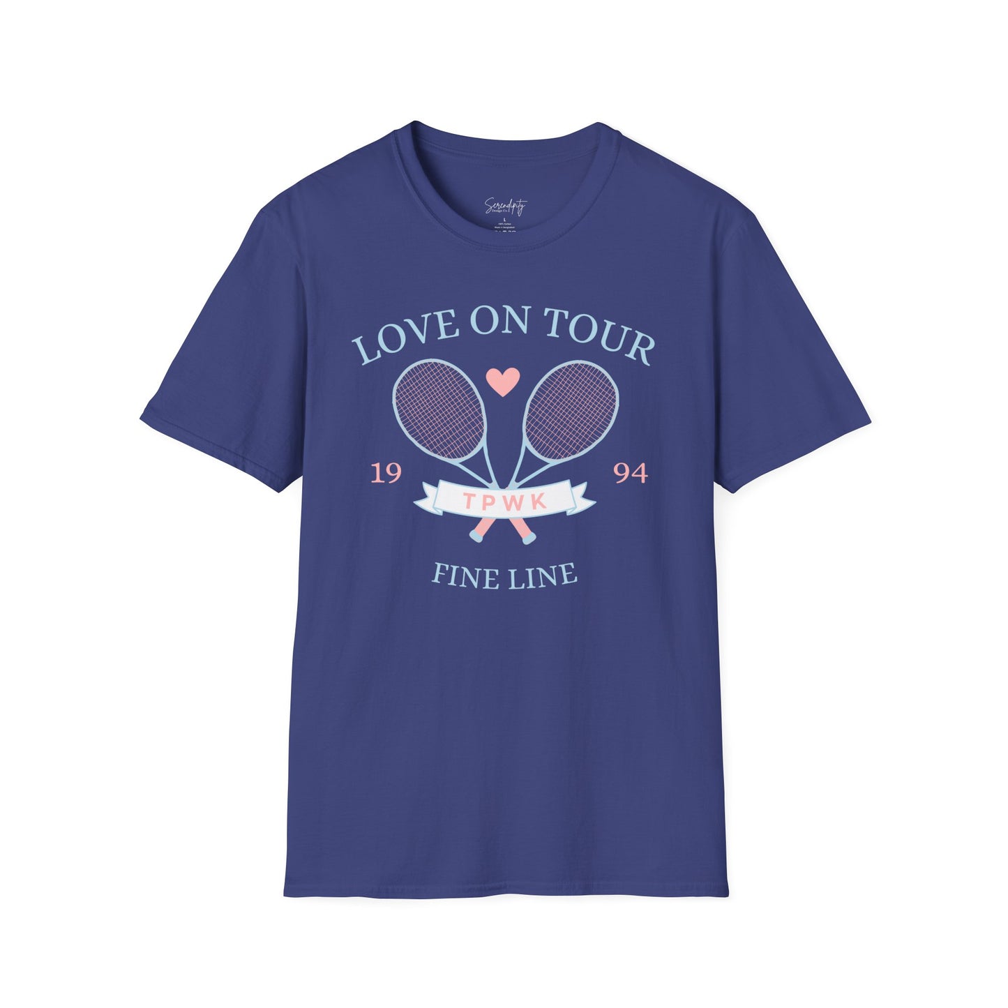 Love On Tour Tennis Club Soft Style Tee