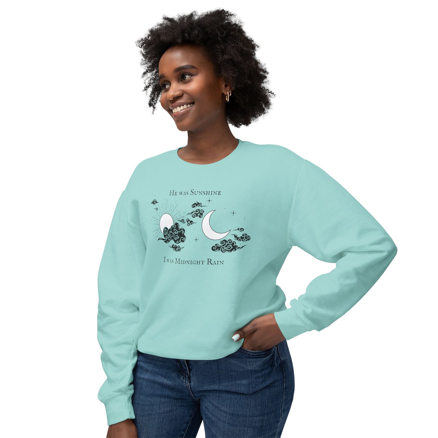 Midnight Rain Comfort Colors Sweatshirt