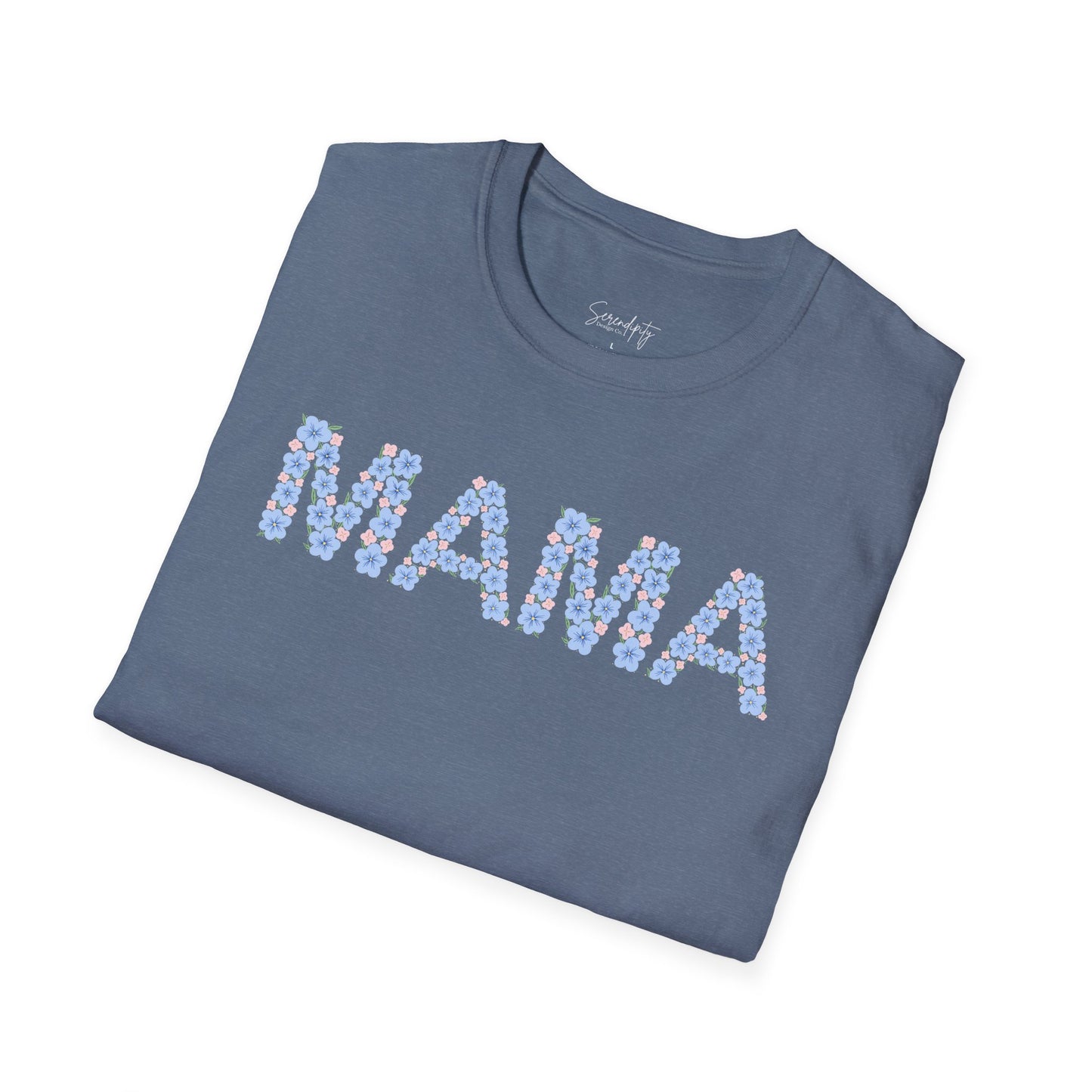 Mama Floral Soft Style Tee