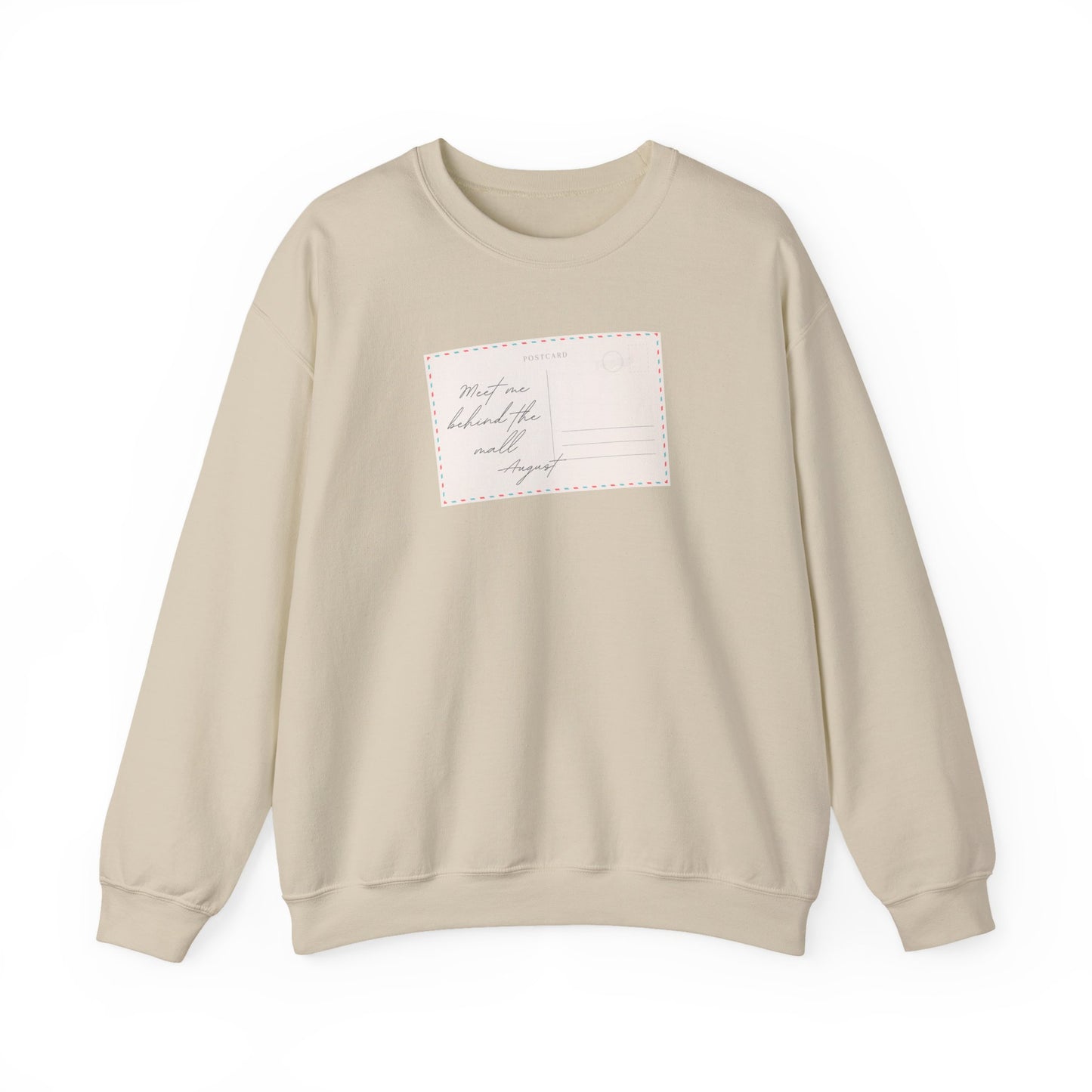 August Postcard Crewneck Sweatshirt