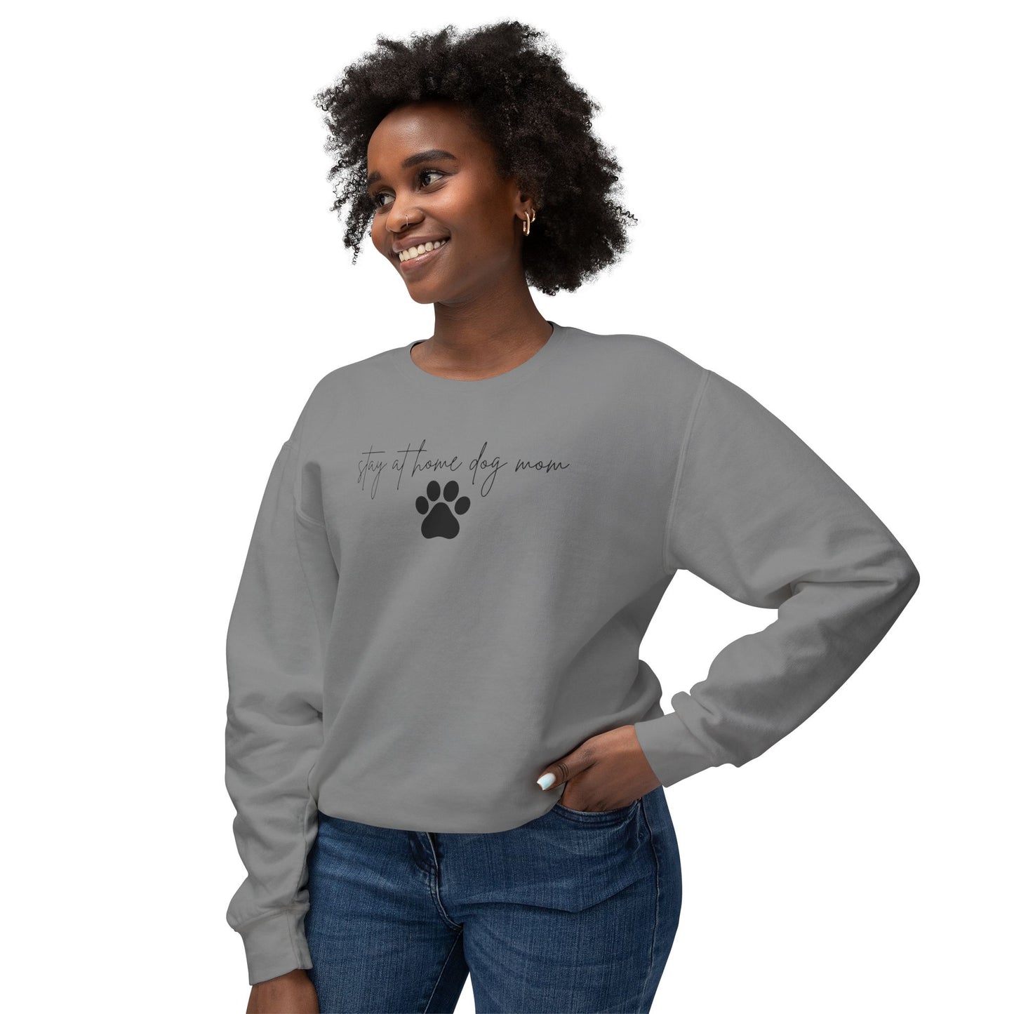 Stay At Home Dog Mom Comfort Colors Sweatshirt