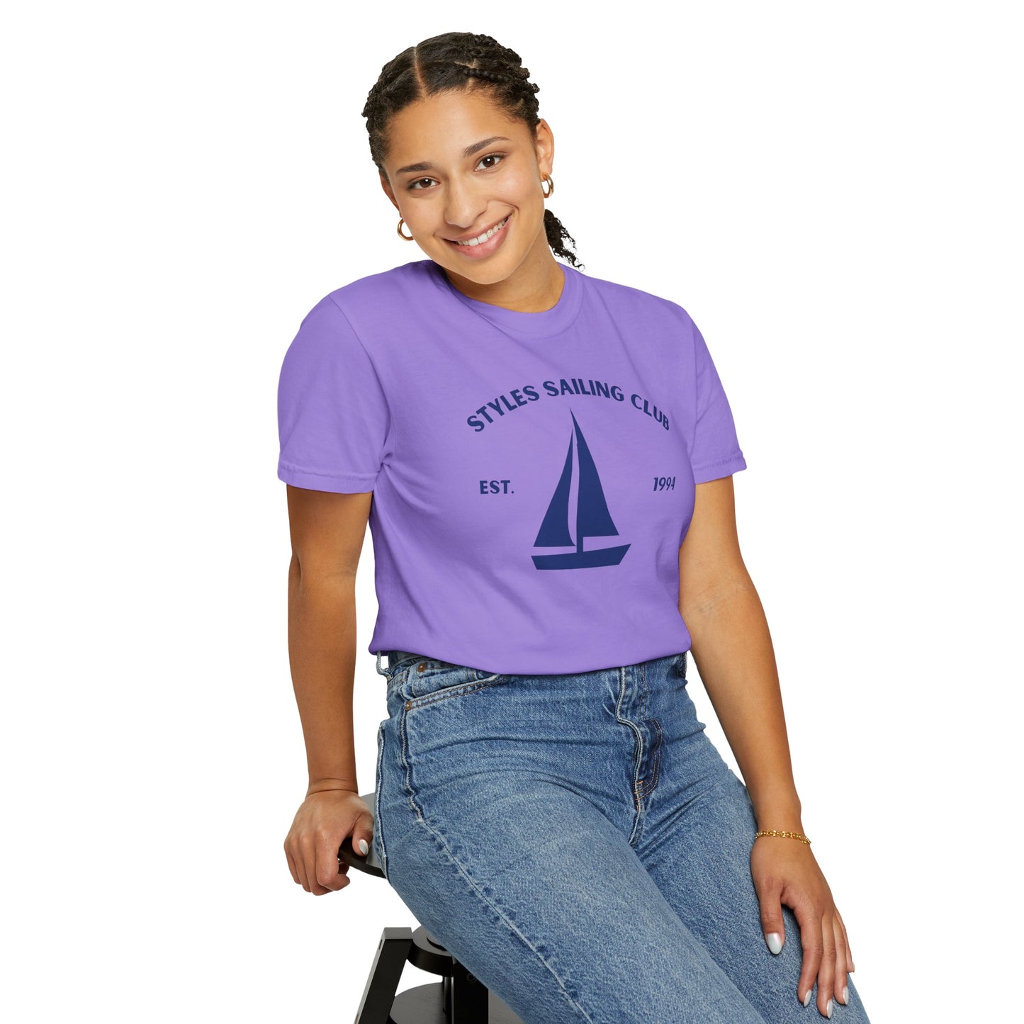 Styles Sailing Club Comfort Colors Tee