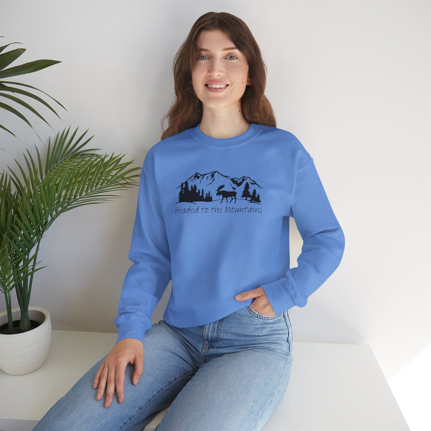 Headed to the Mountains Crewneck Sweatshirt