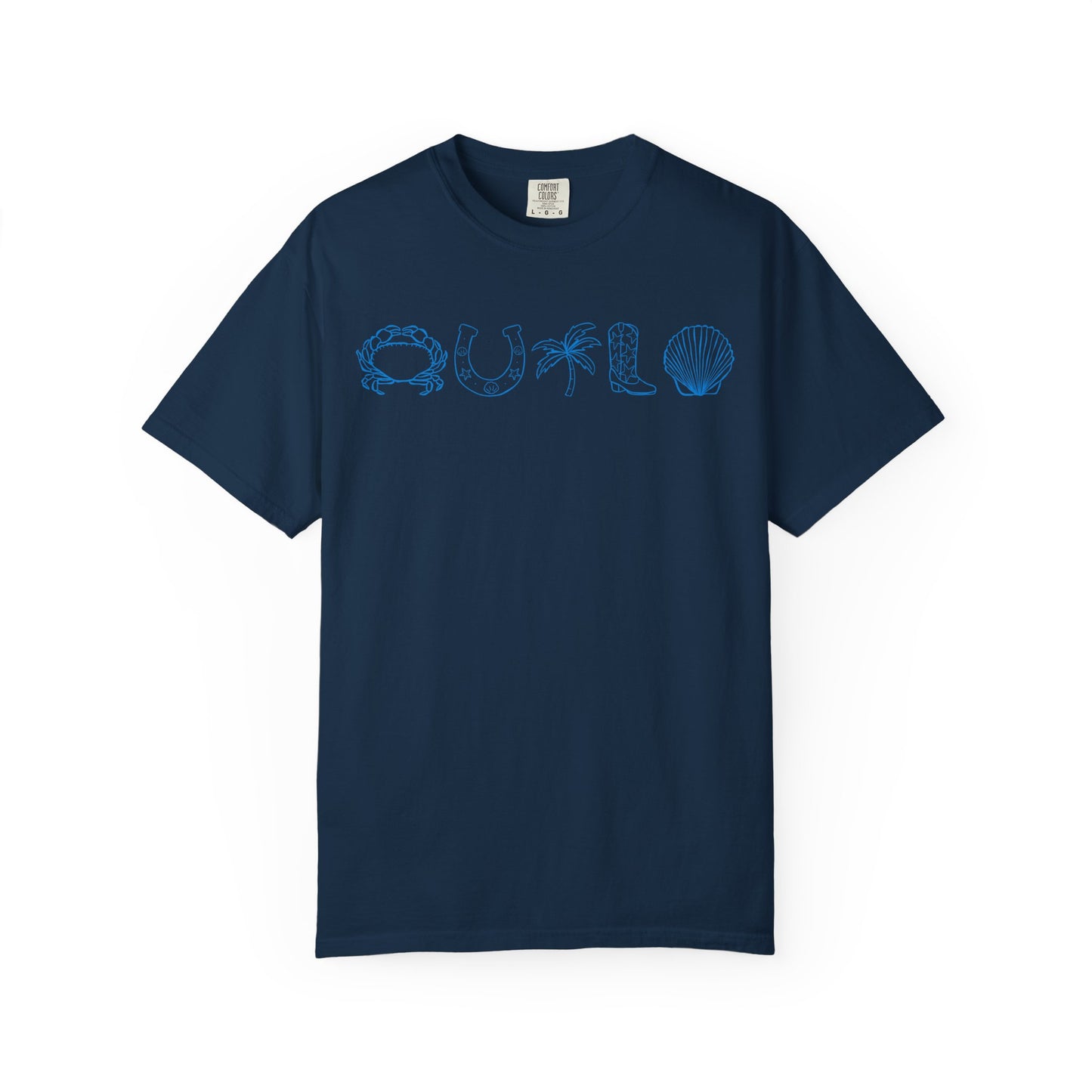 Coastal Cowgirl Comfort Colors Tee