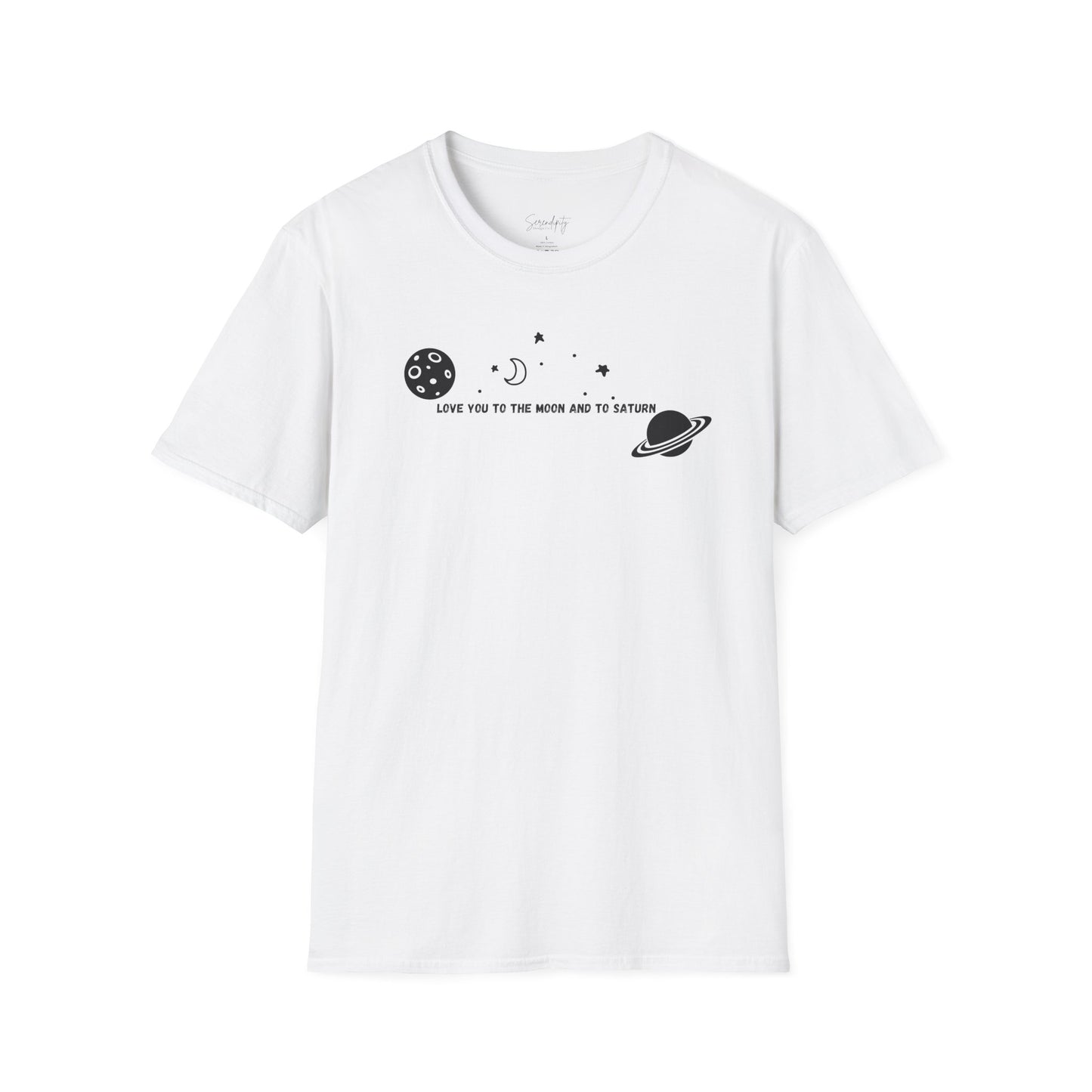 Love You to the Moon and to Saturn Soft Style Tee
