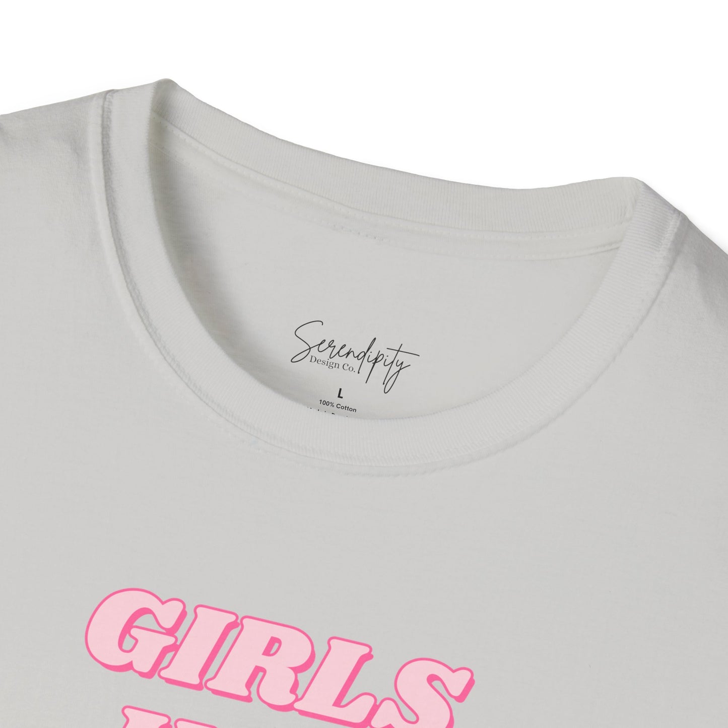 Girls Just Wanna Have Dogs Soft Style Tee