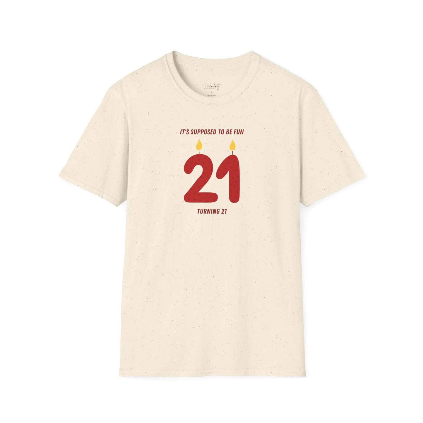 Turning 21 Soft Style Tee
