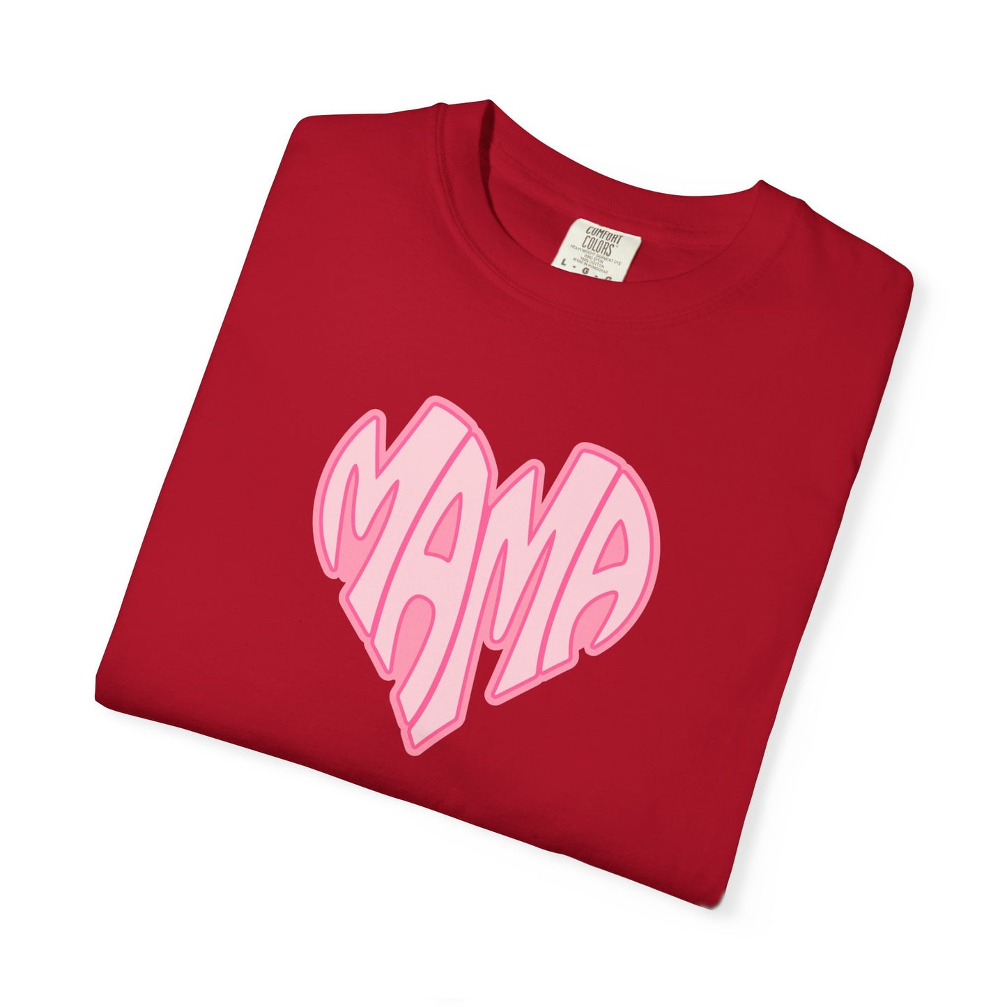 Mama Heart Comfort Colors Tee