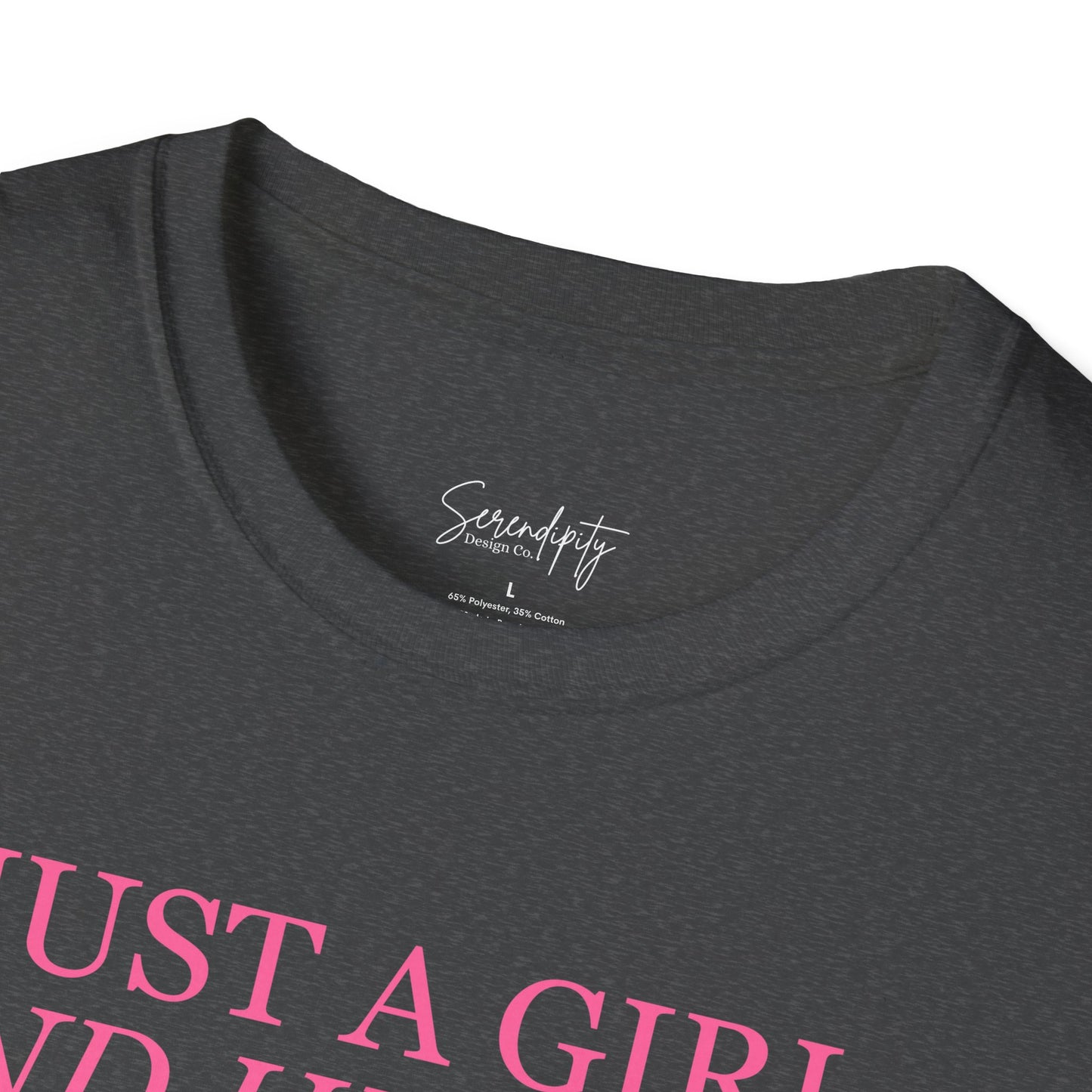 Just a Girl and Her Dog Soft Style Tee