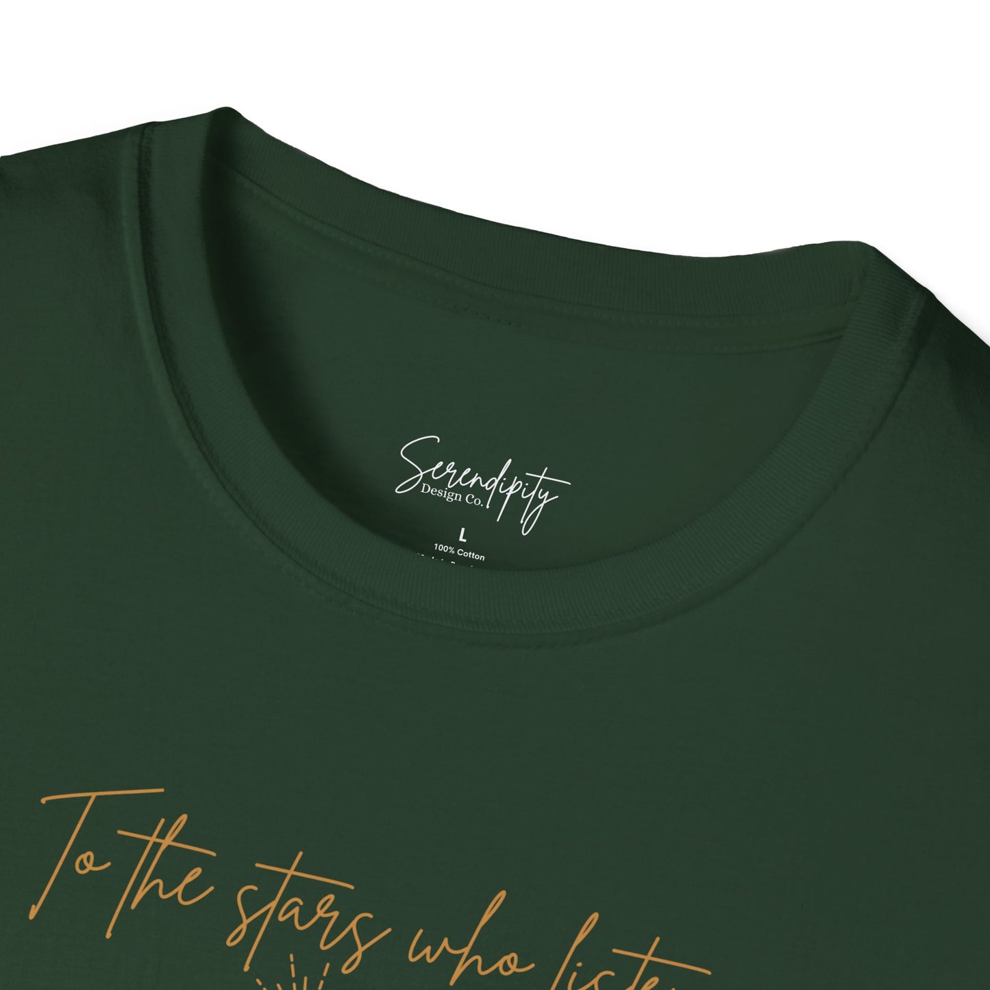 To The Stars Who Listen Soft Style Tee