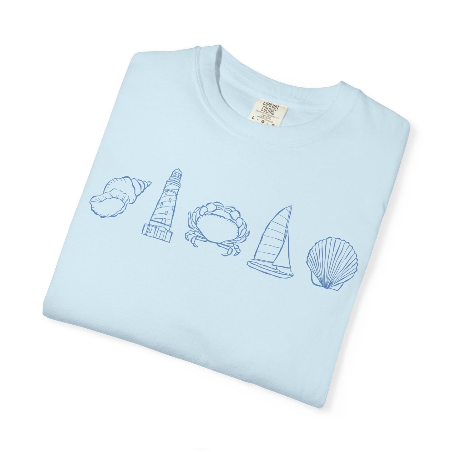 New England Aesthetic Comfort Colors Tee