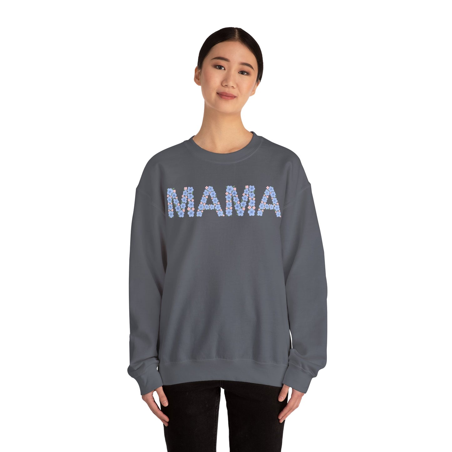 Mama Floral Crewneck Sweatshirt