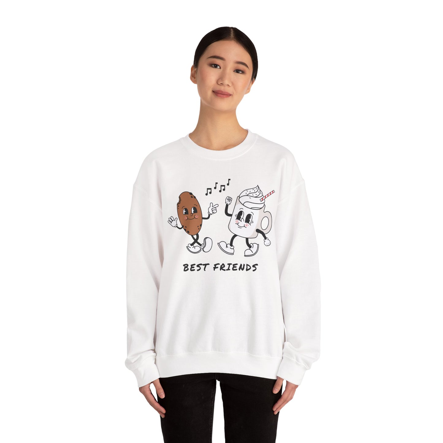 Milk & Cookies Best Friends Crewneck Sweatshirt
