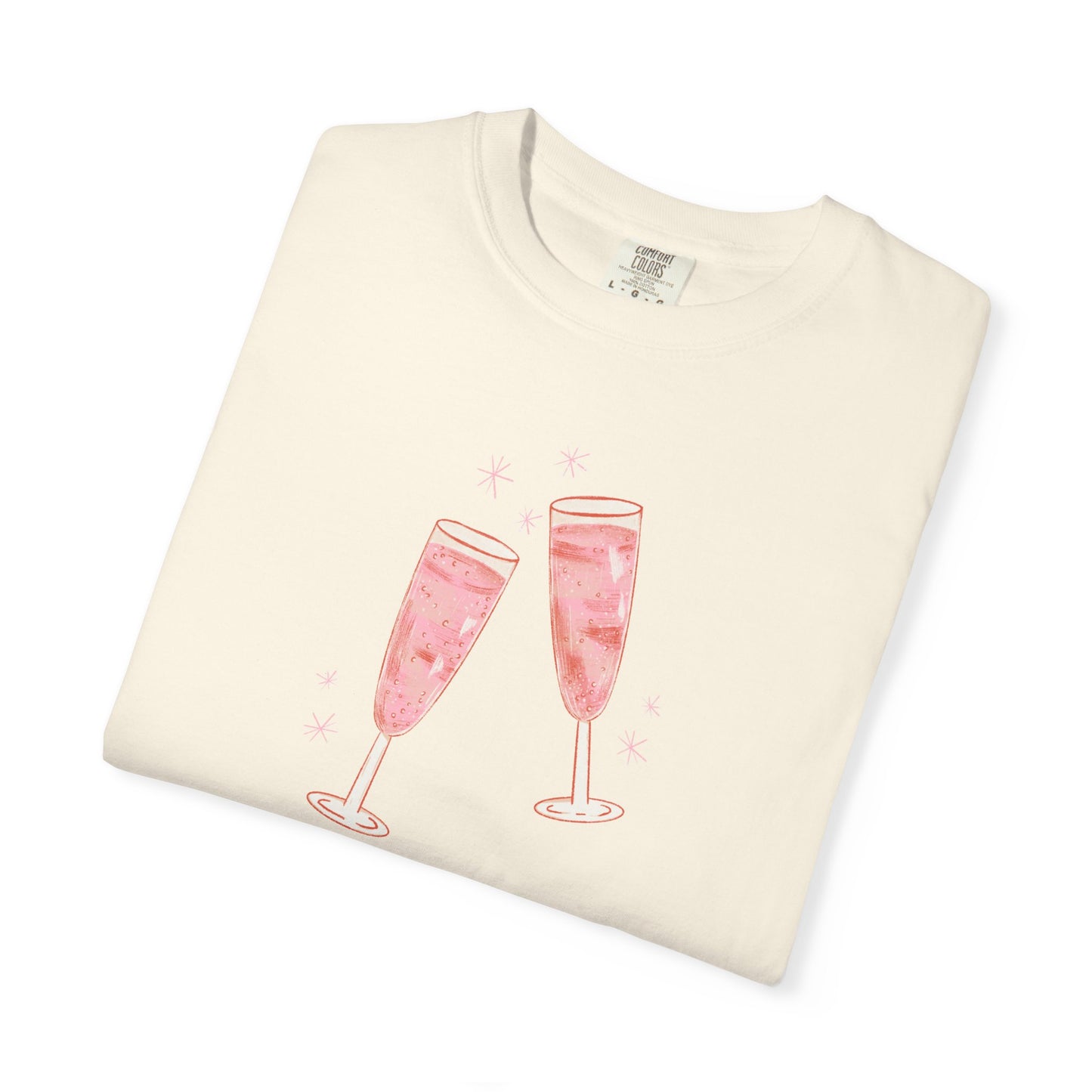 Champagne Problems Comfort Colors Tee
