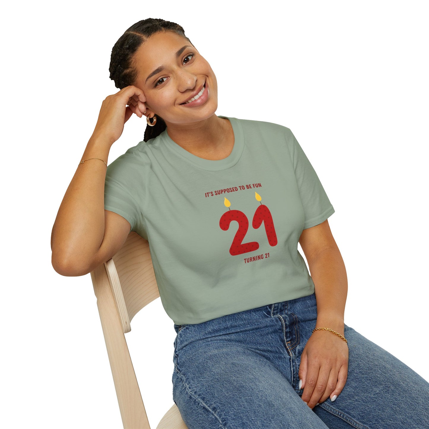 Turning 21 Soft Style Tee