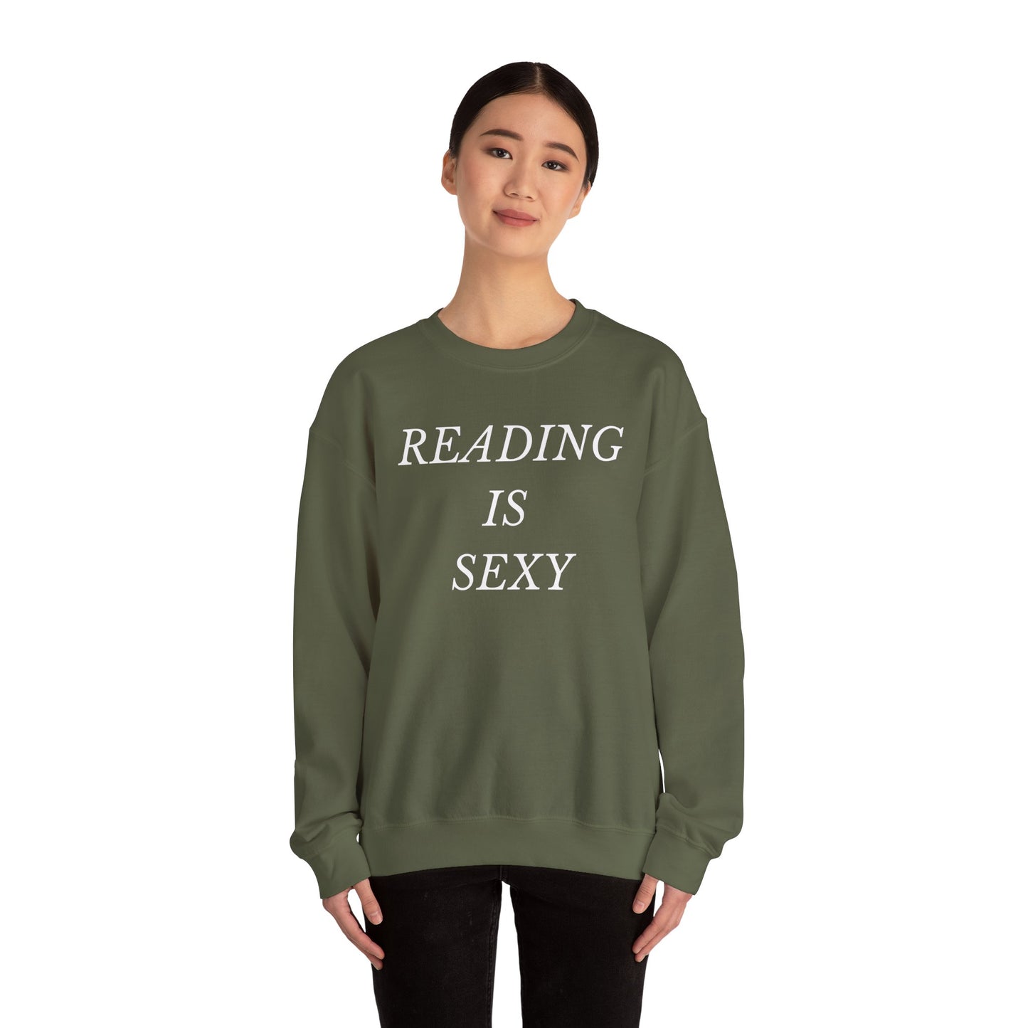 Reading is Sexy Crewneck Sweatshirt