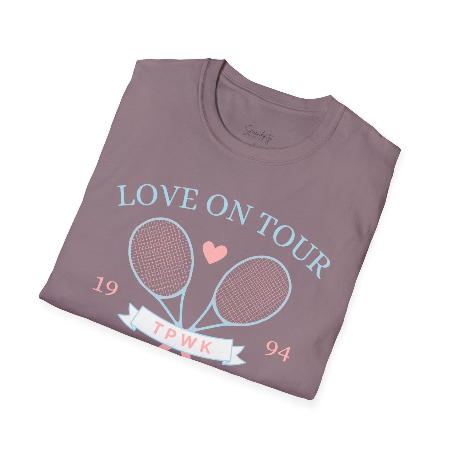 Love On Tour Tennis Club Soft Style Tee