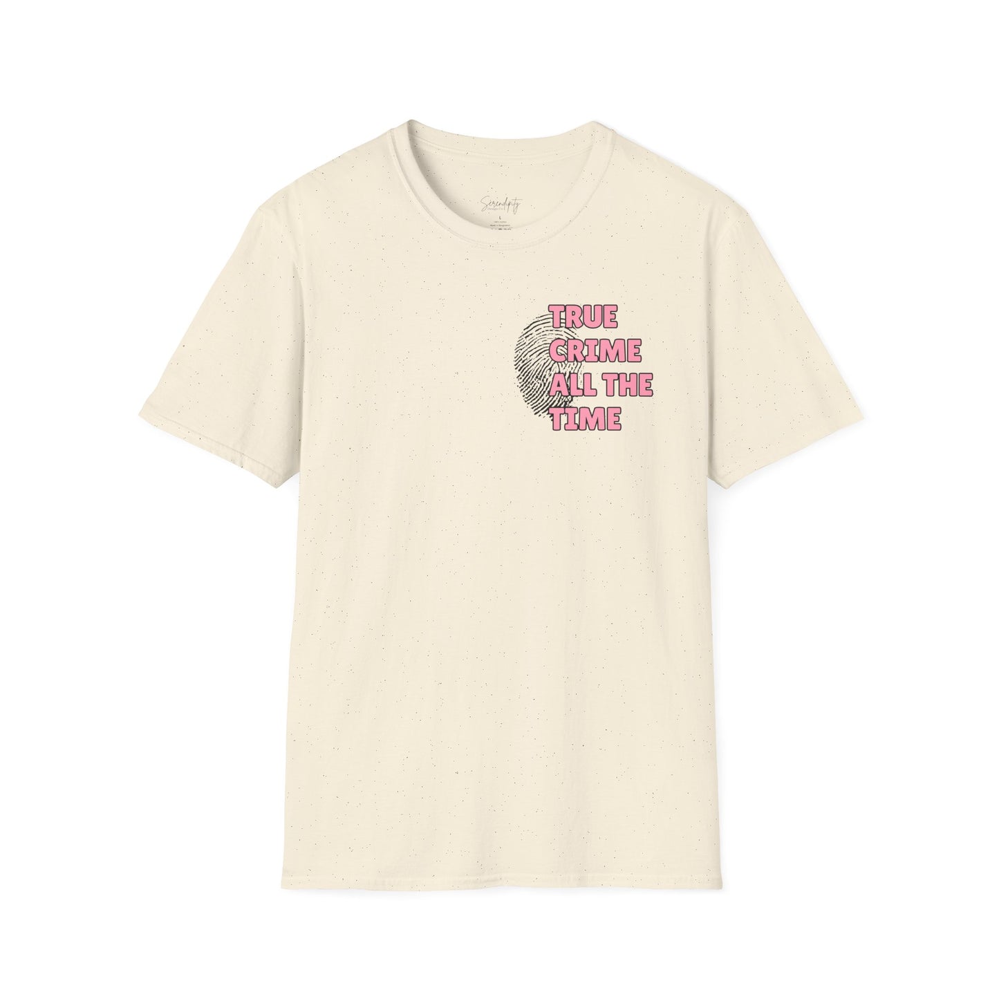 True Crime All The Time Soft Style Tee