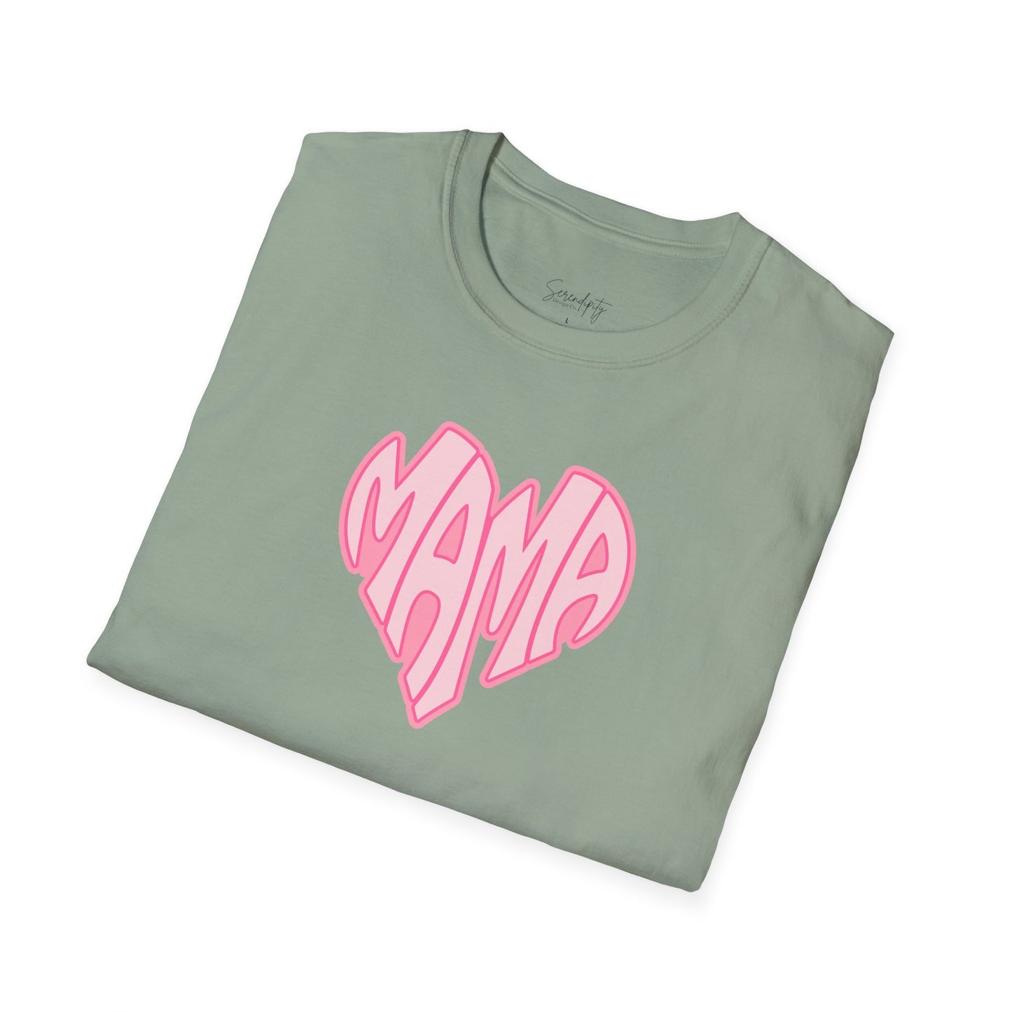 Mama Heart Soft Style Tee
