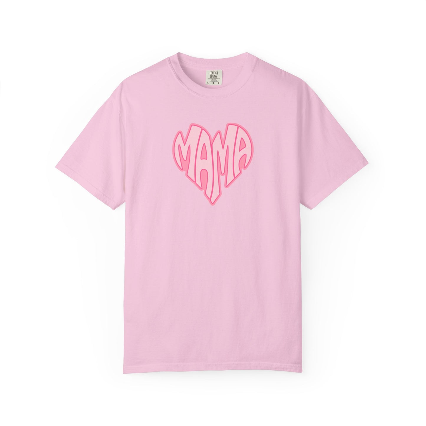 Mama Heart Comfort Colors Tee