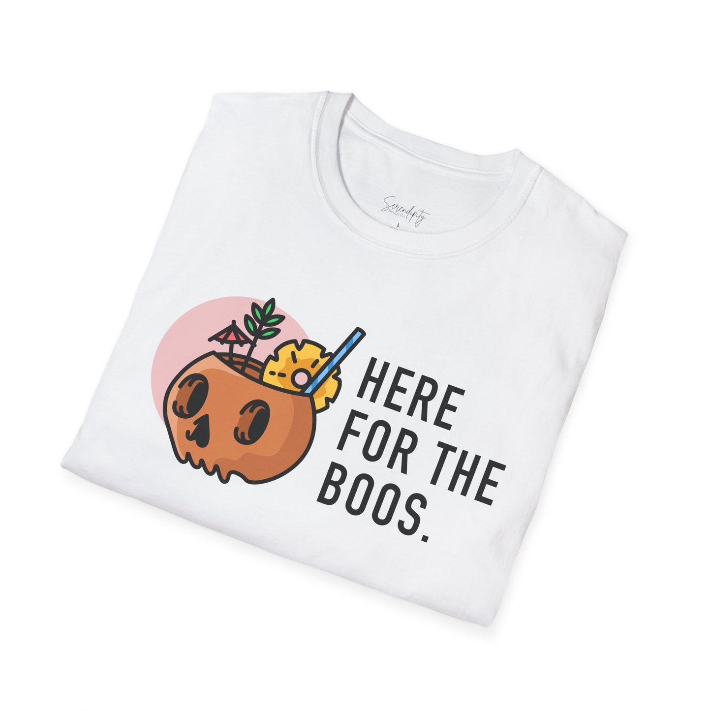 Here For The Boos Soft Style Tee
