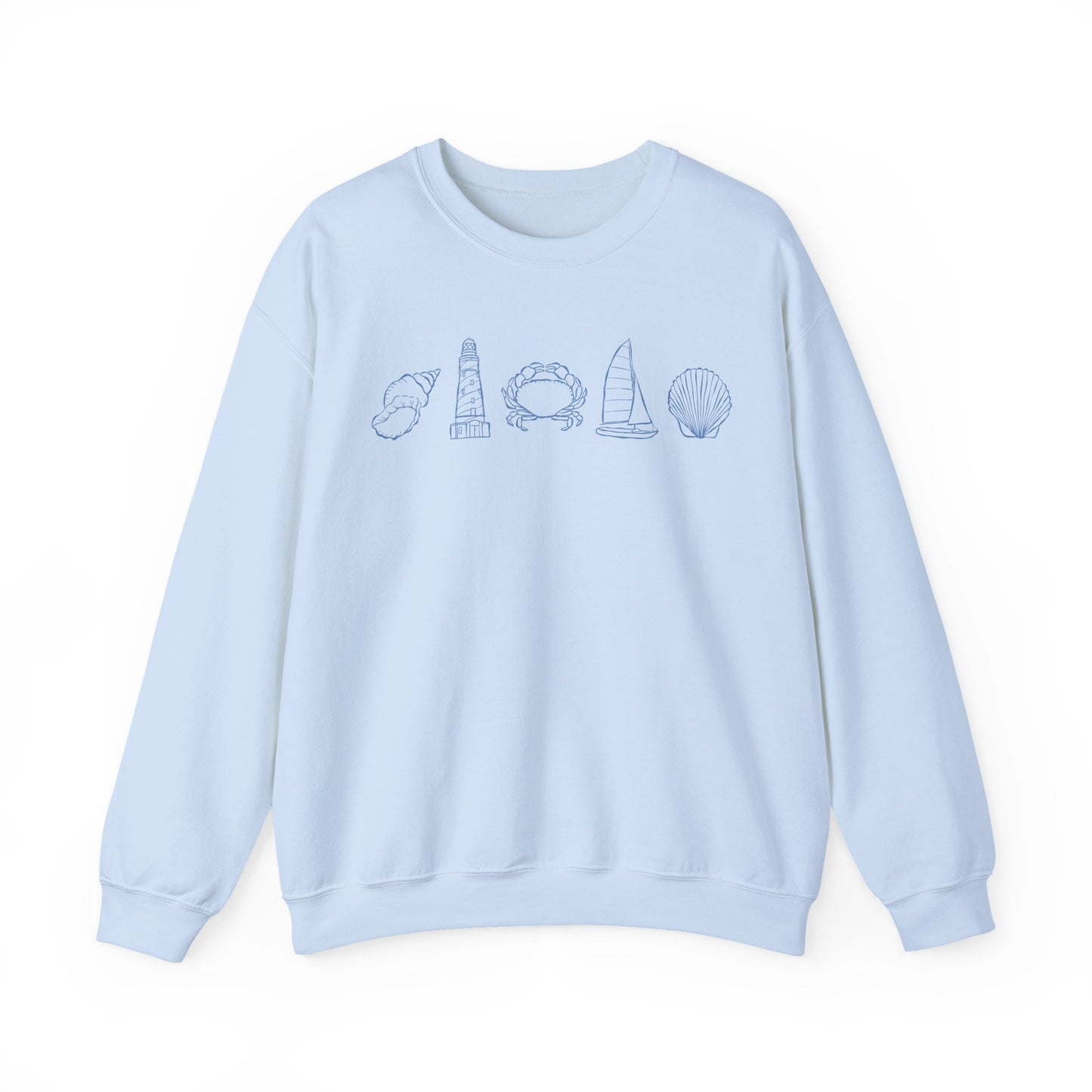 New England Aesthetic Crewneck Sweatshirt