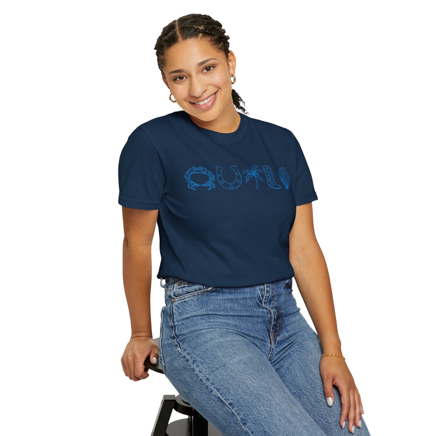 Coastal Cowgirl Comfort Colors Tee
