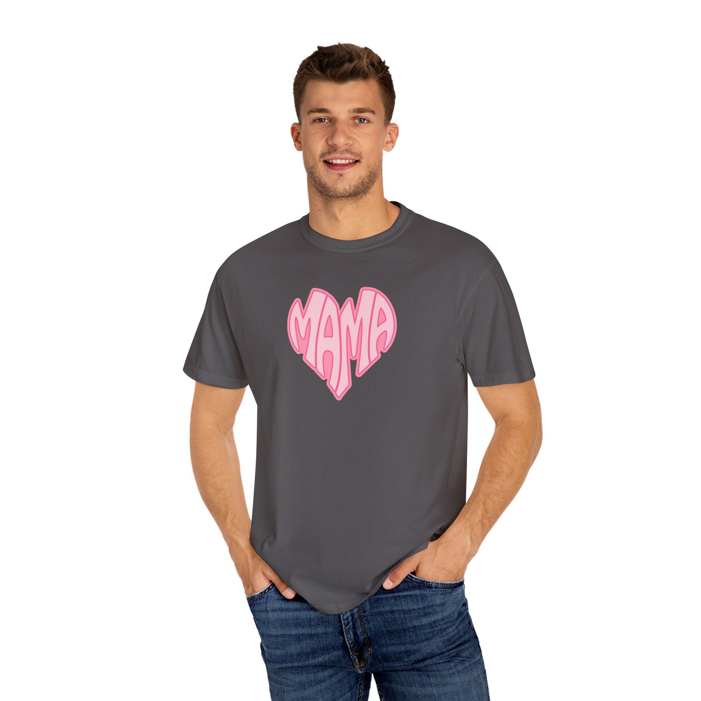 Mama Heart Comfort Colors Tee