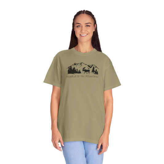 Headed to the Mountains Comfort Colors Tee